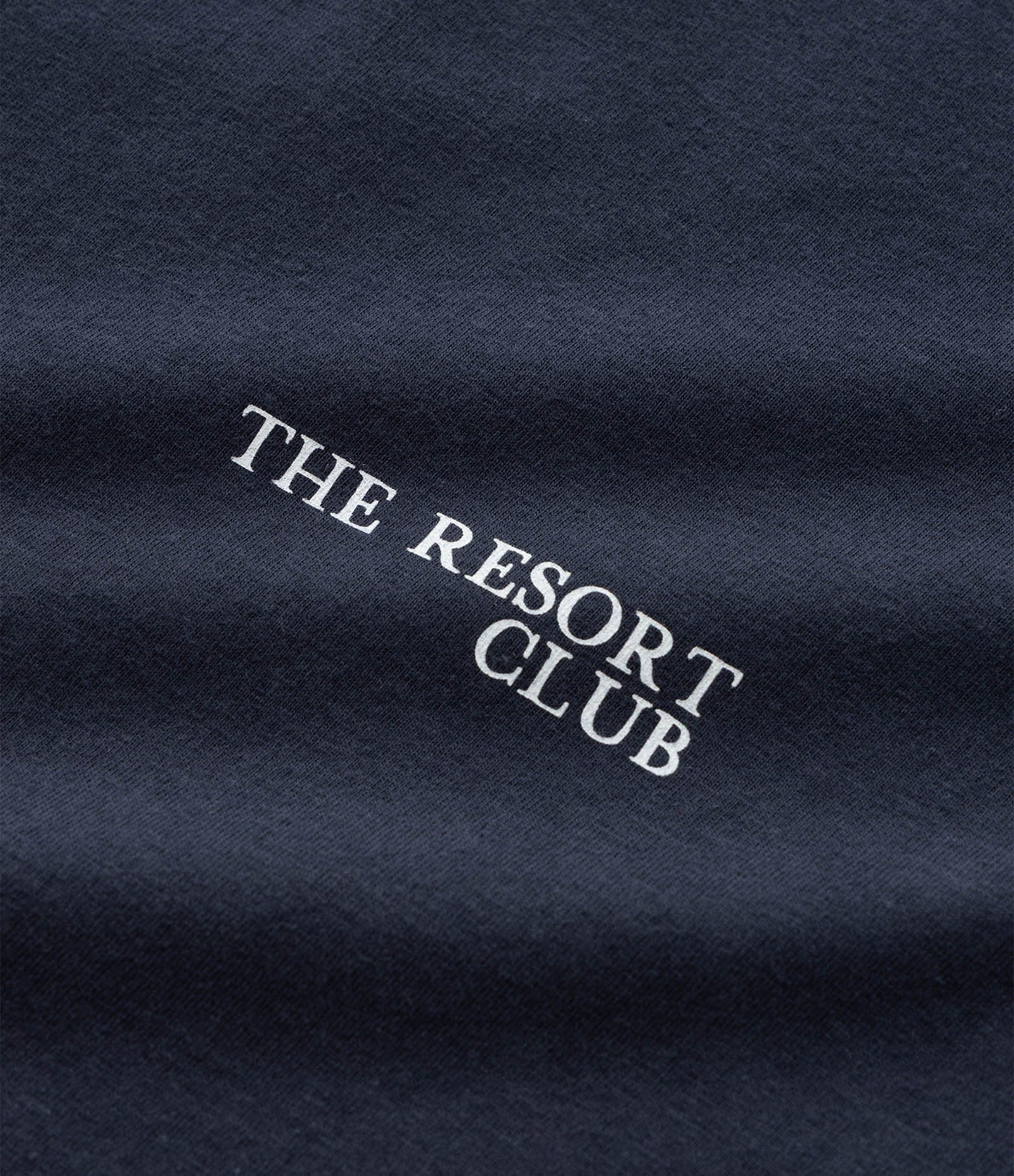 Camiseta em Algodão com Estampa Localizada Resort Club Cadeira de praia Azul 9