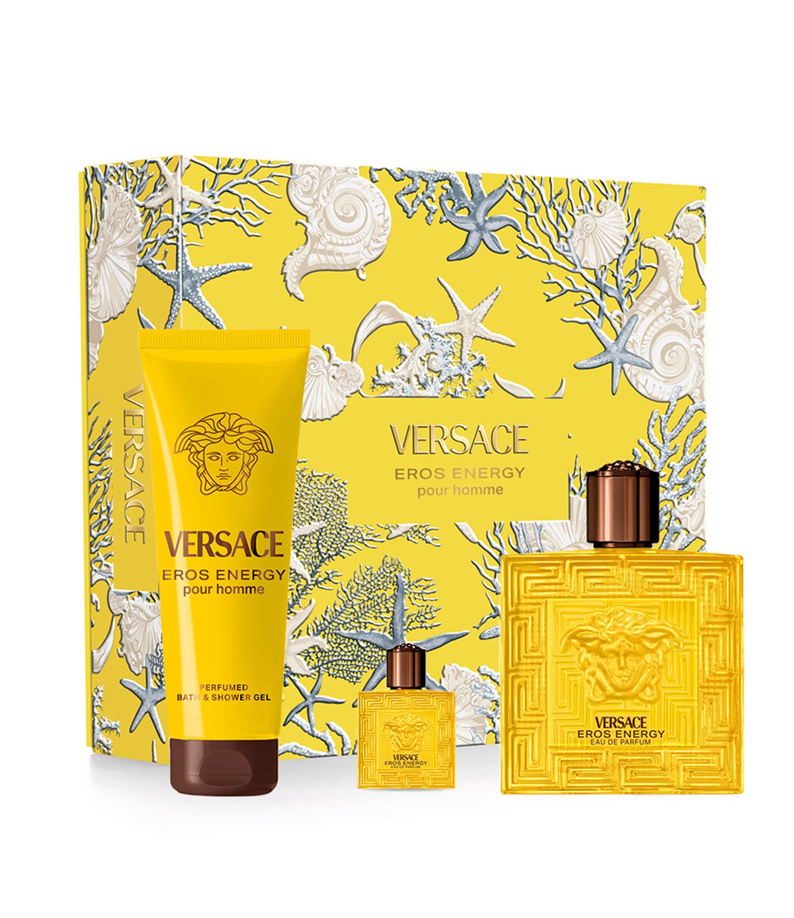 Kit Eros Energy EDP 100 ml+ Bath & Shower Gel 150ml + EDP 5ml KIT 1