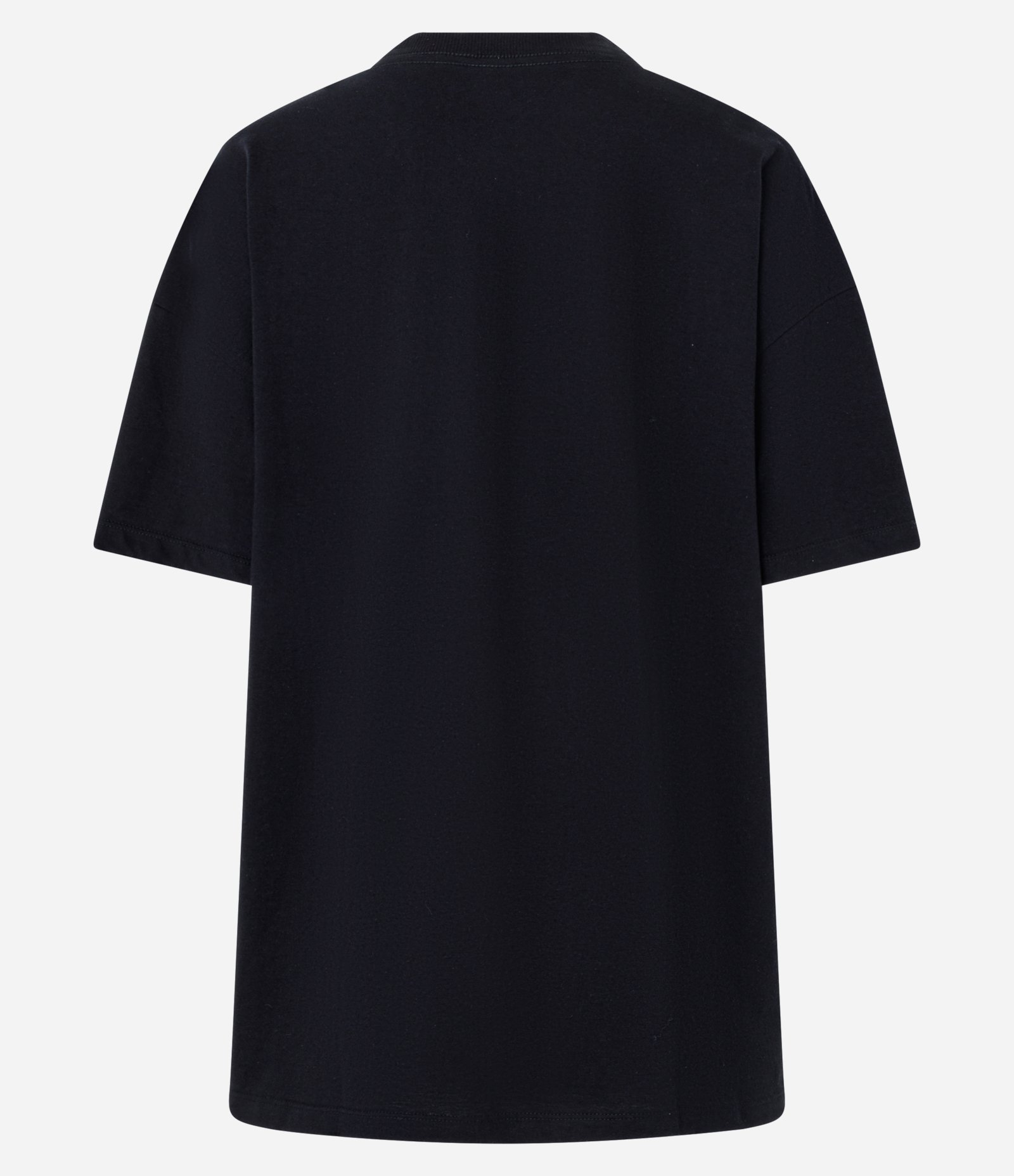 Camiseta T-Shirt Ampla em Algodão com Estampa 2Pac Preto 6