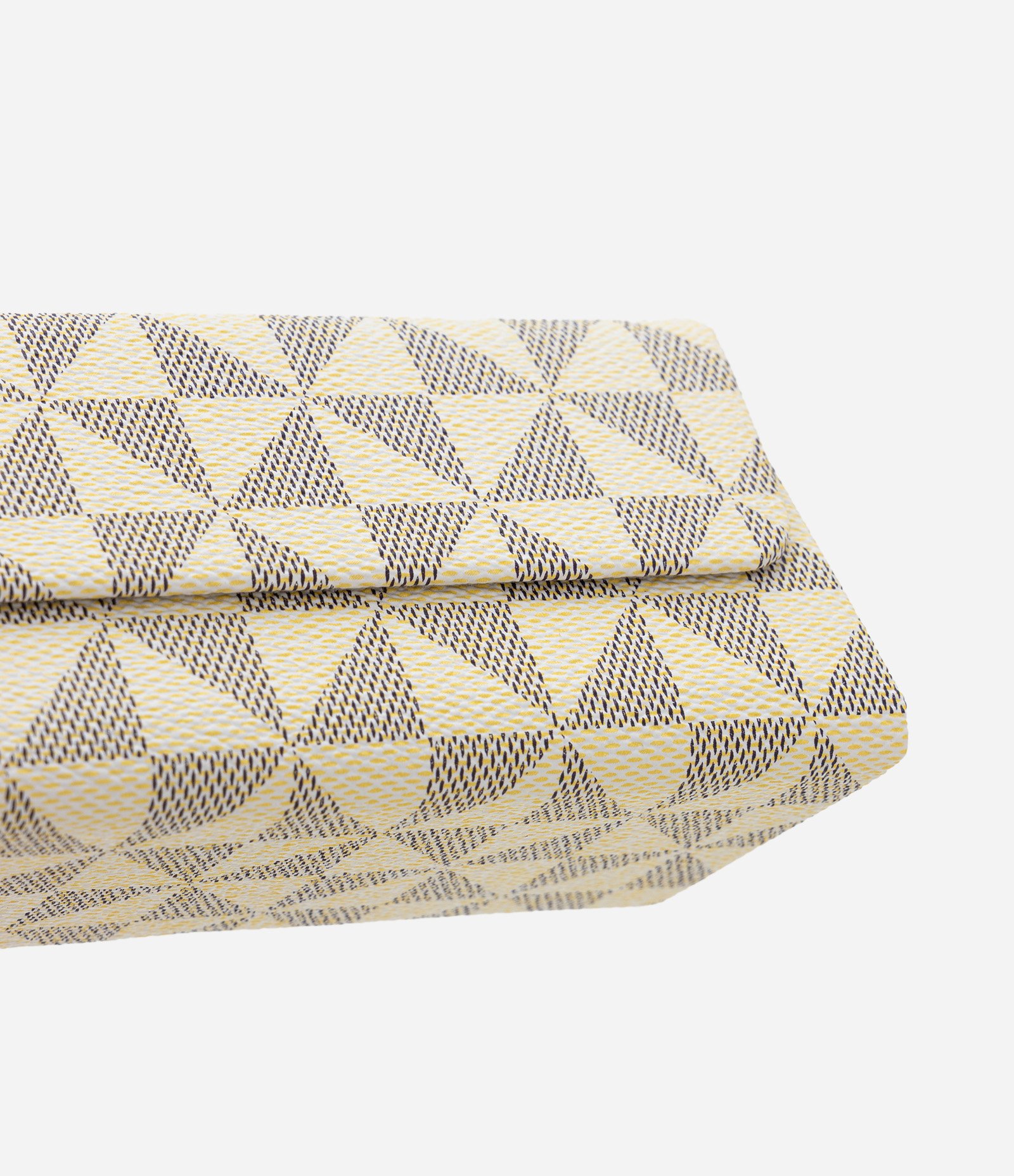 Estojo de Óculos em PU com Estampa Triângulos Off White 4