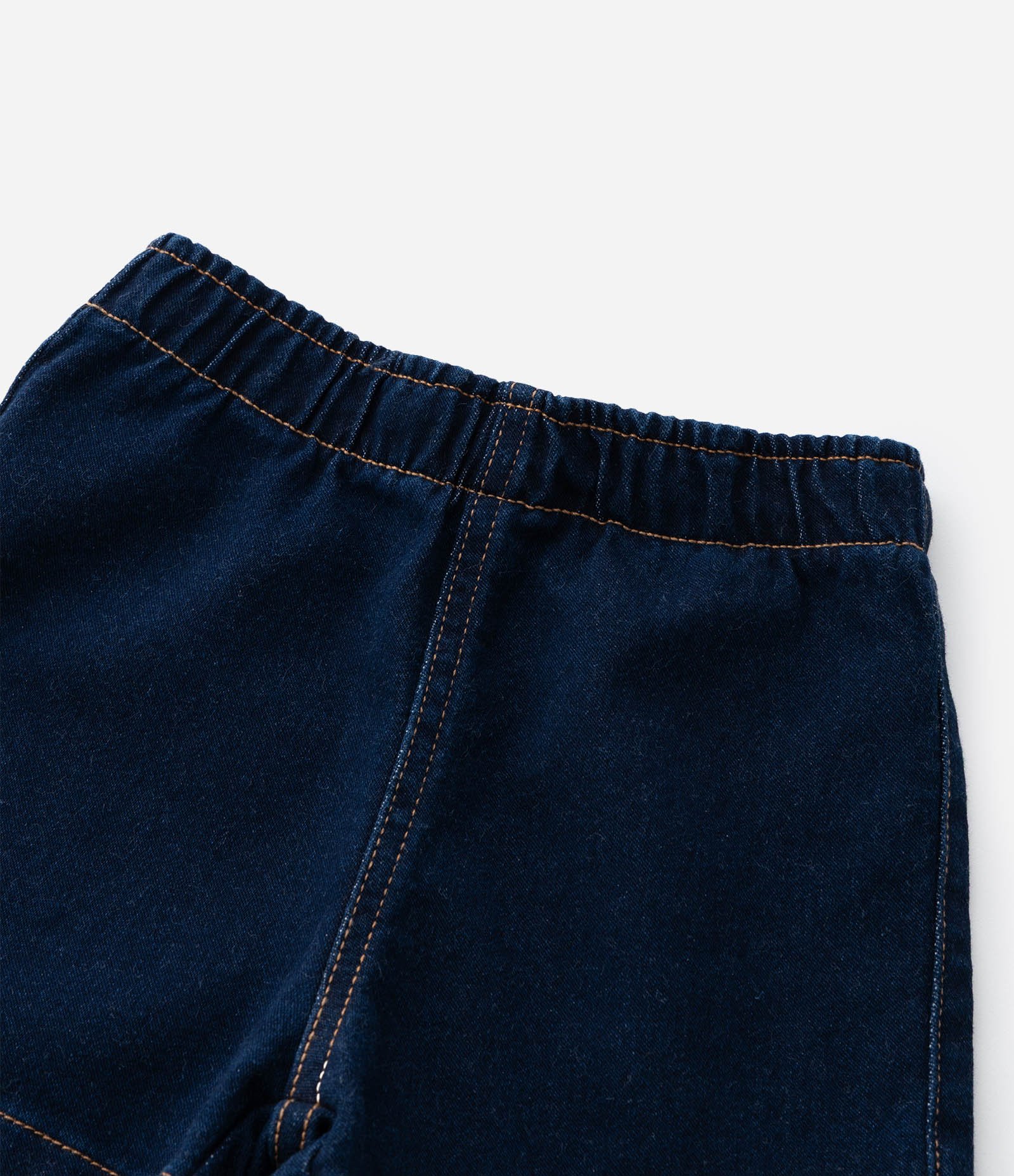 Short Infantil em Jeans com Laços Laterais – Tam 1 a 5/6 Anos Azul Marinho 5