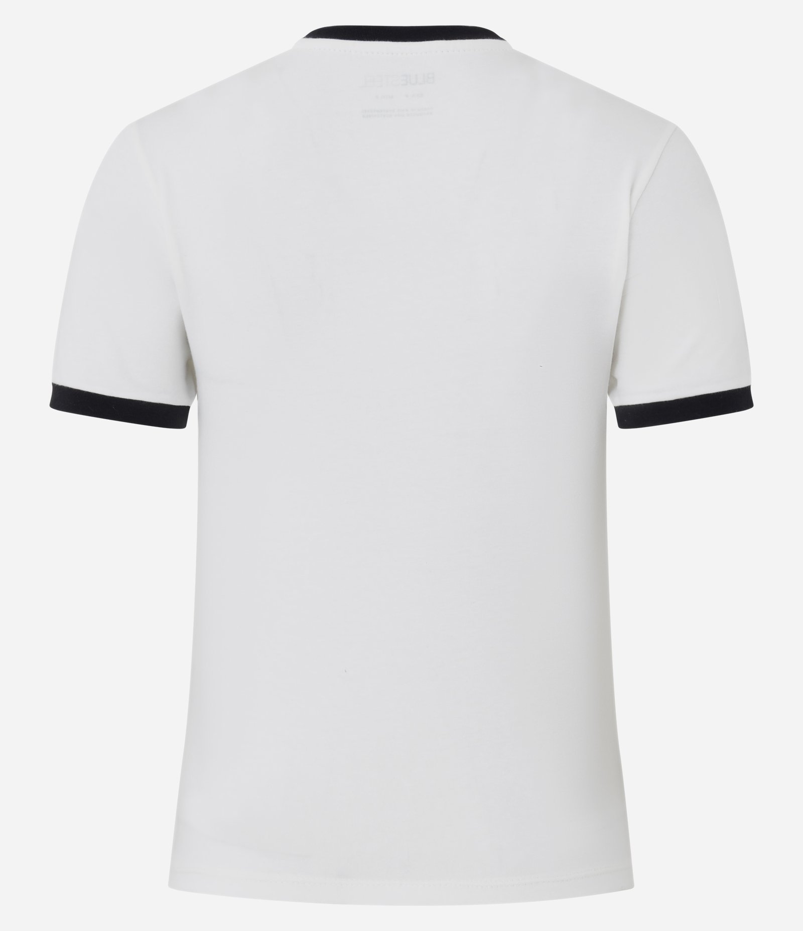 Camiseta em Algodão com Estampa Lettering Detroit Branco 5