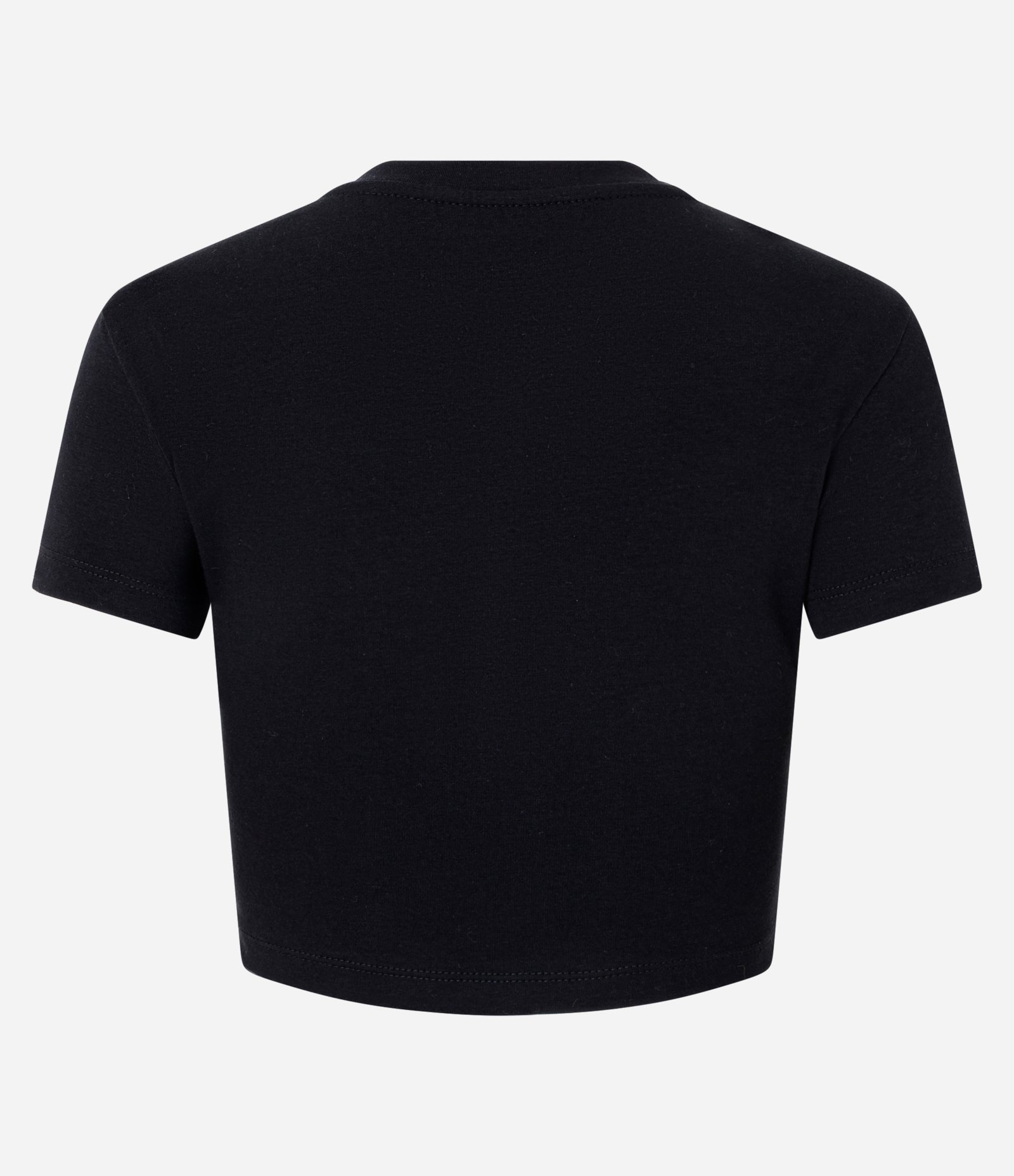 Camiseta em Algodão com Estrela de Animal Print Preto 5