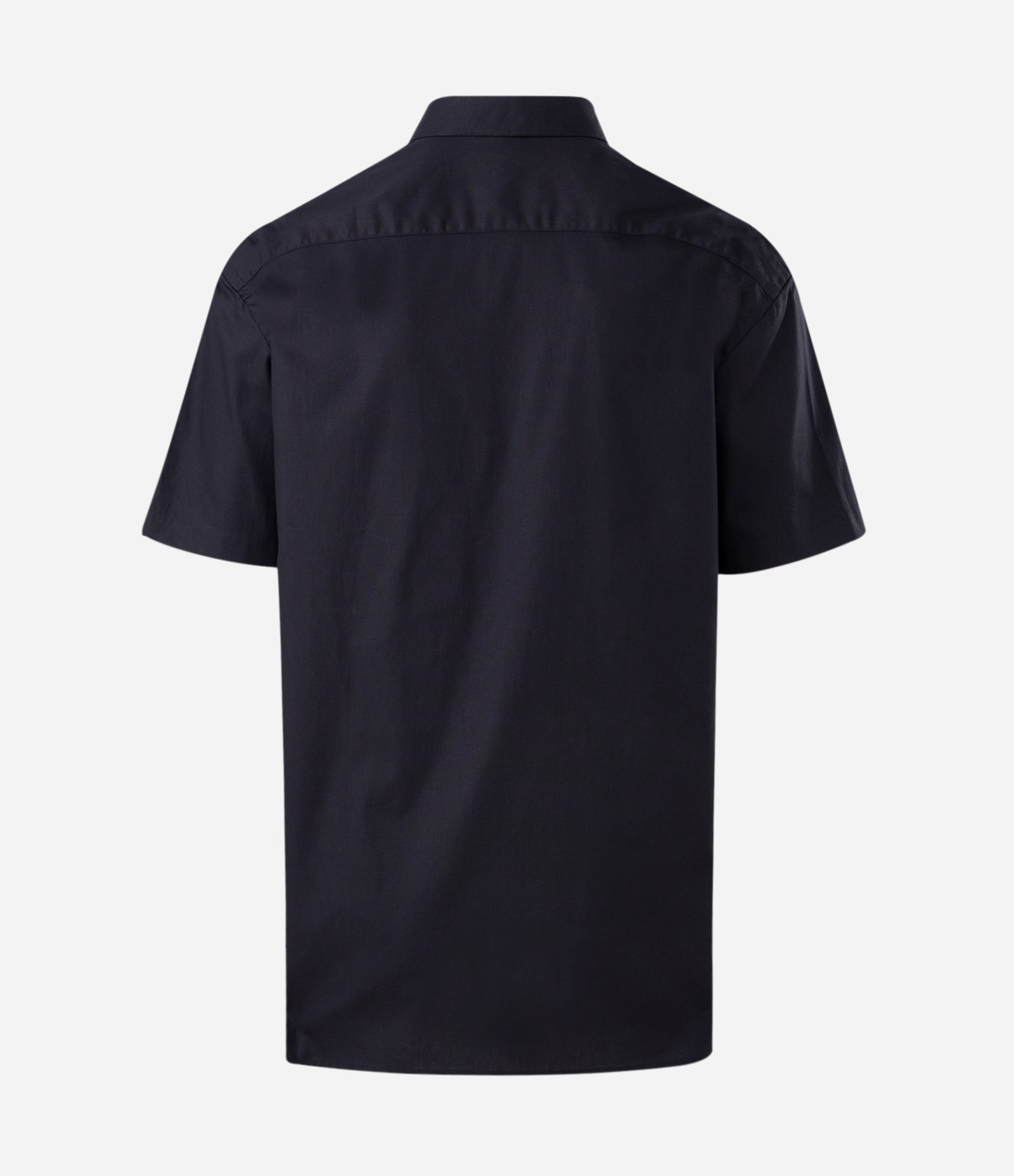 Camisa Relaxed em Algodão com Bolso Preto 2