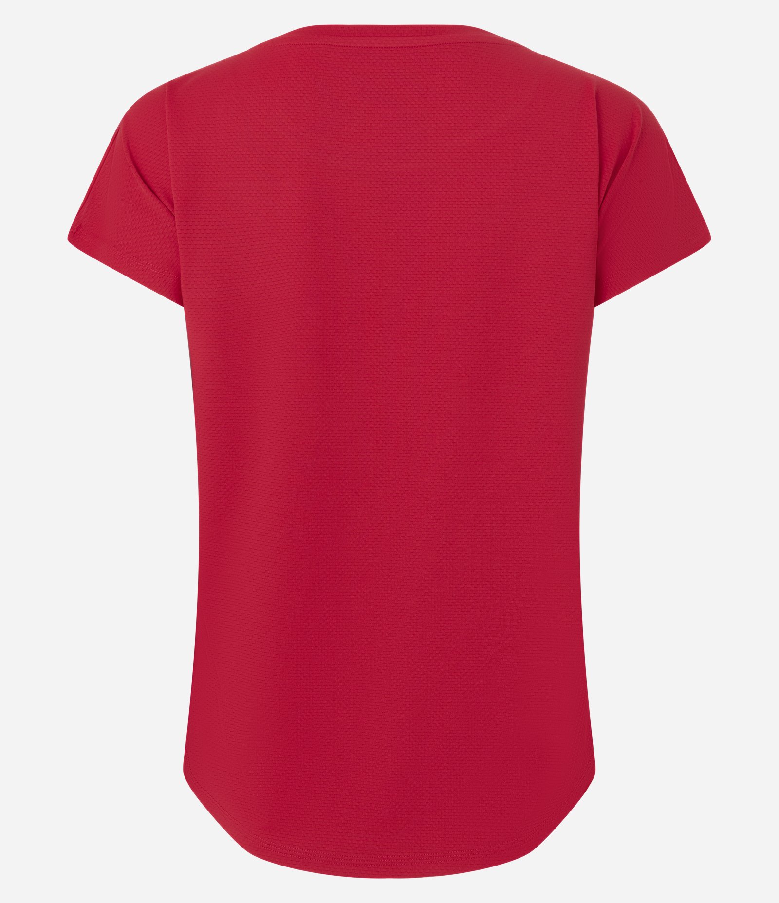 Camiseta Esportiva em Microfibra Texturizada Vermelho 3