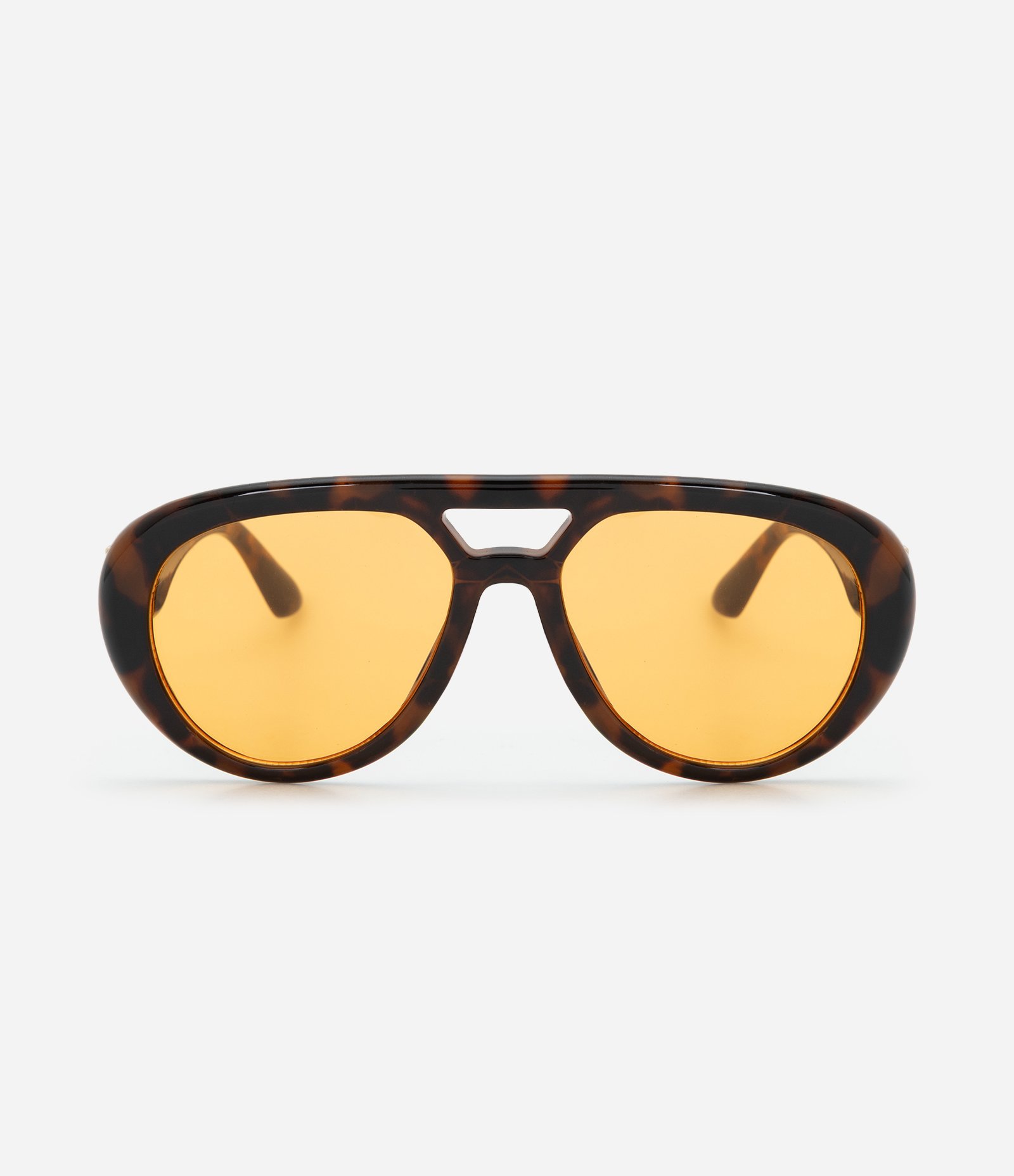 Óculos de Sol Aviador Com Estampa Animal Print Tartaruga 2