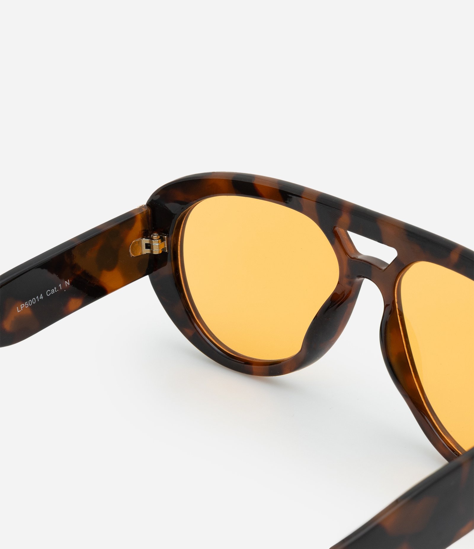 Óculos de Sol Aviador Com Estampa Animal Print Tartaruga 3