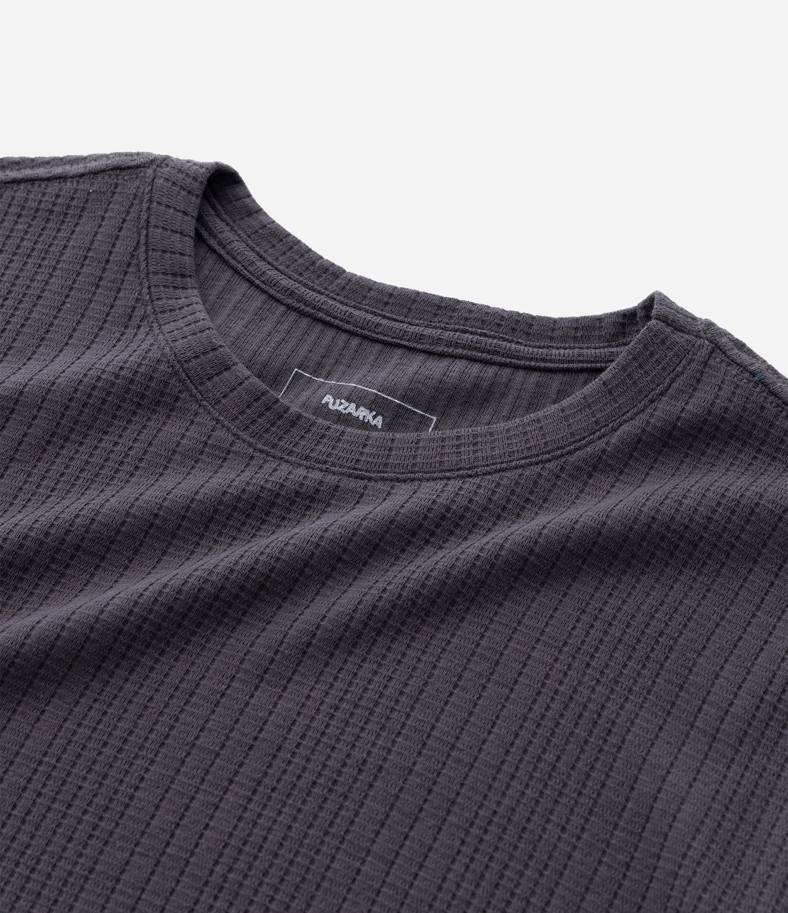 Camiseta Infantil Texturizada em Malha Quadrilê - Tam 5 A 14 Anos Cinza Escuro 4