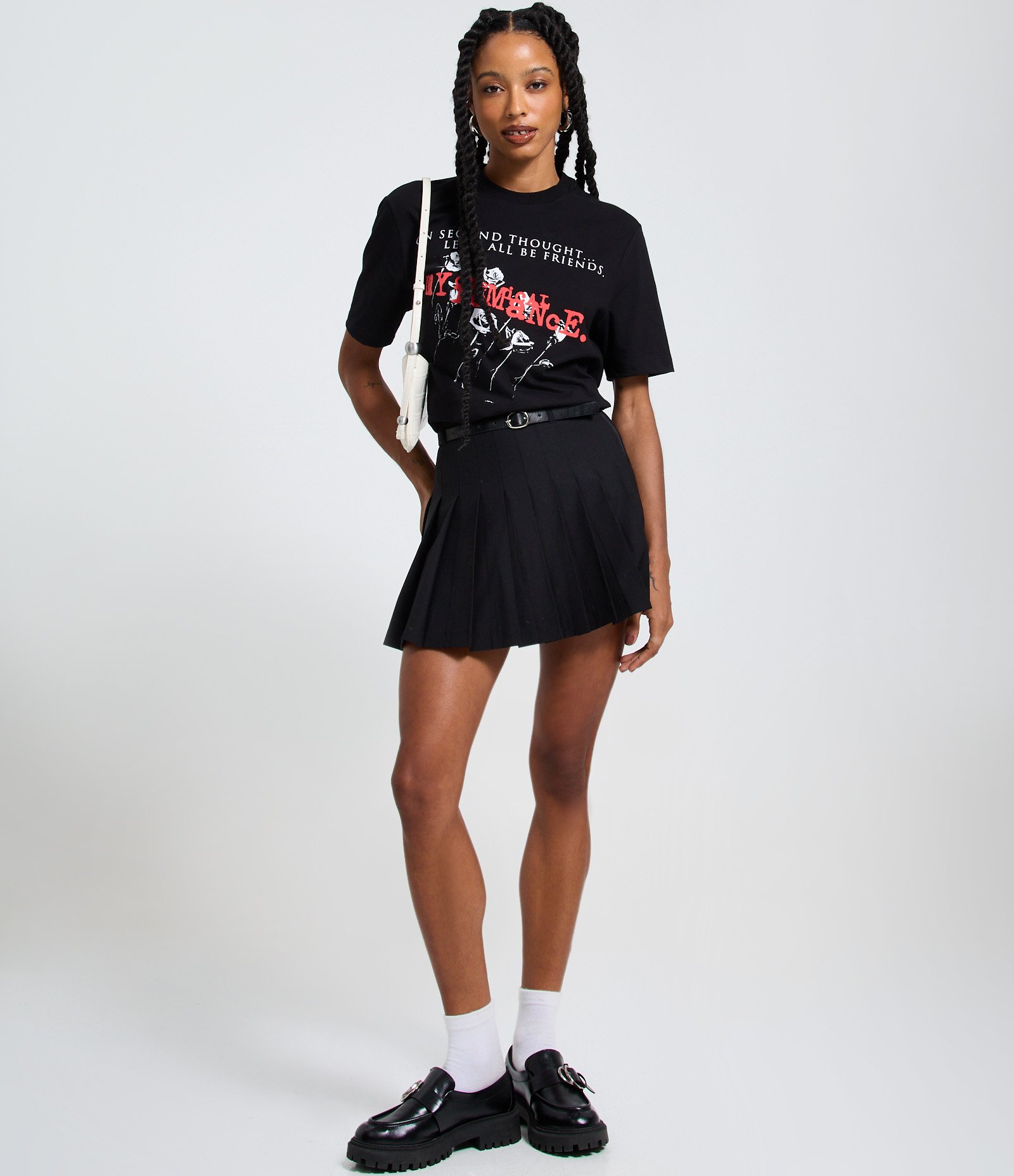 Camiseta Manga Curta em Algodão com Estampa Chemical Romance Preto 2