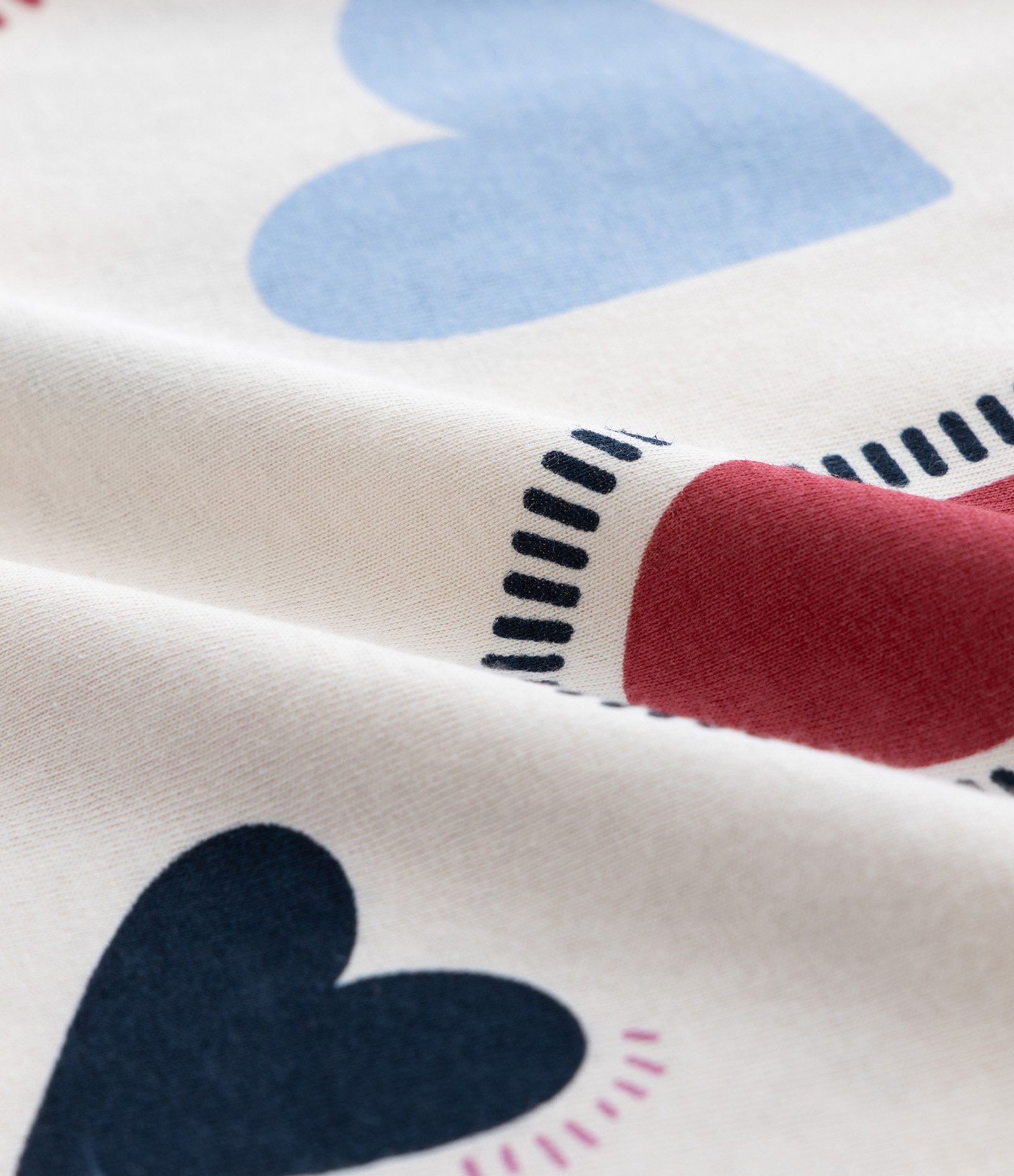 Vestido Infantil com Estampa de Corações – Tam 5 a 14 Anos Multicores 3