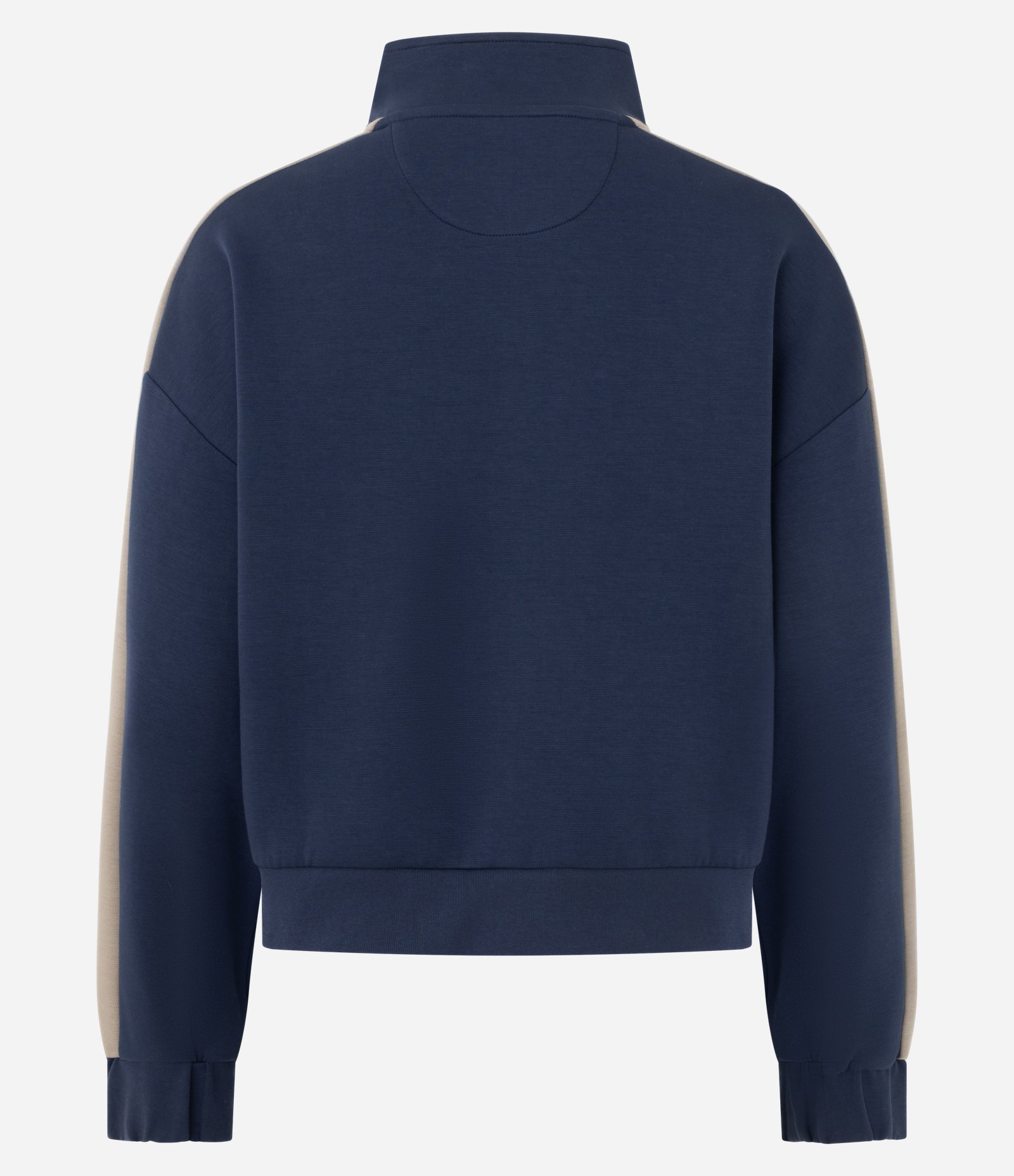 Jaqueta Esportiva com Bolsos Funcional e Recortes Contrastantes Azul 7