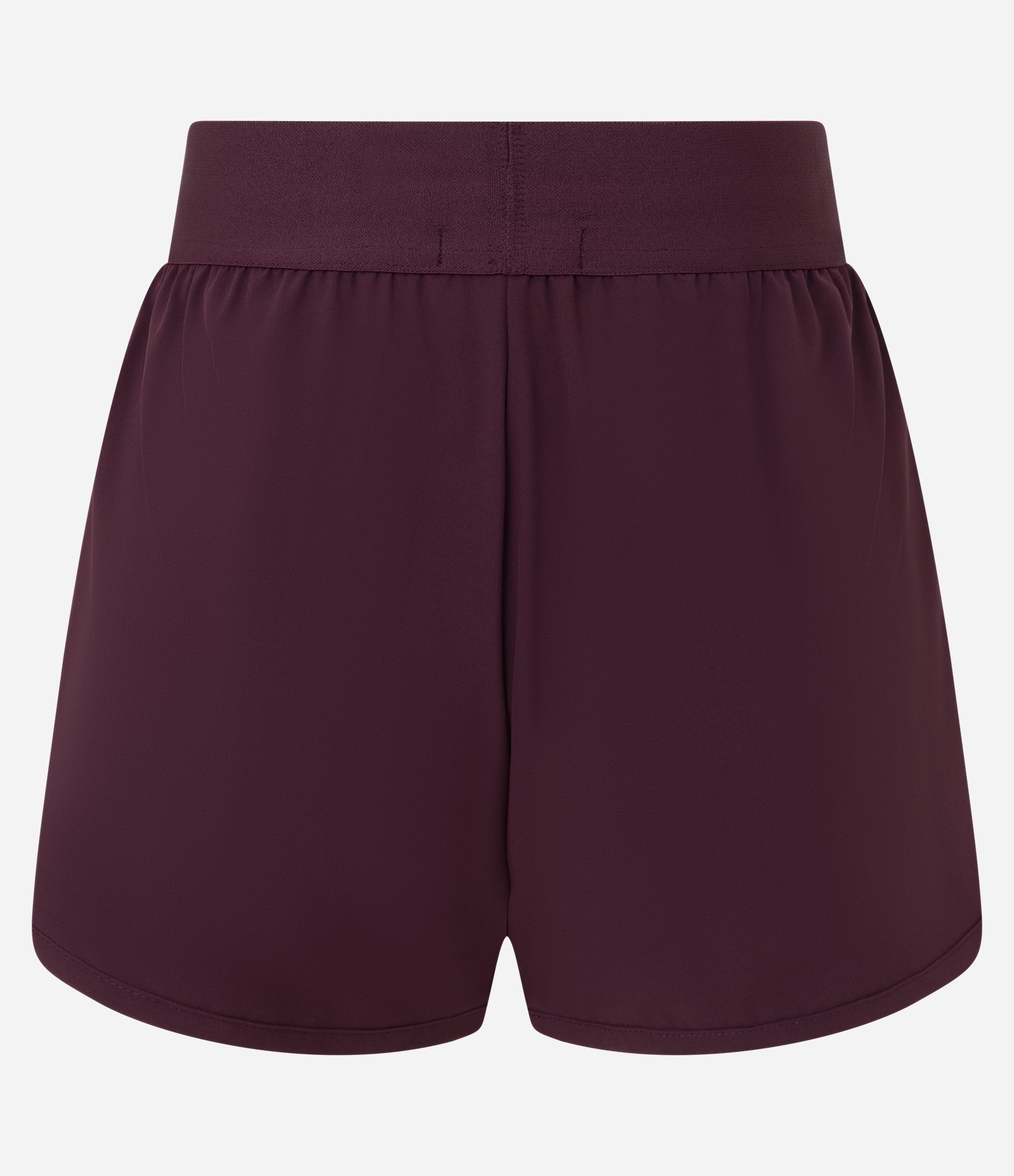 Short Runner Esportivo com Cós Largo Elástico Vinho 2