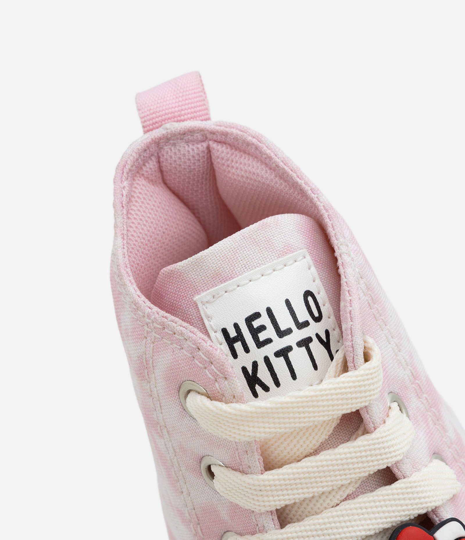 Tênis Botinha Infantil Tie Dye com Estampa e Patch Hello Kitty - Tam 28 ao 34 Rosa 5