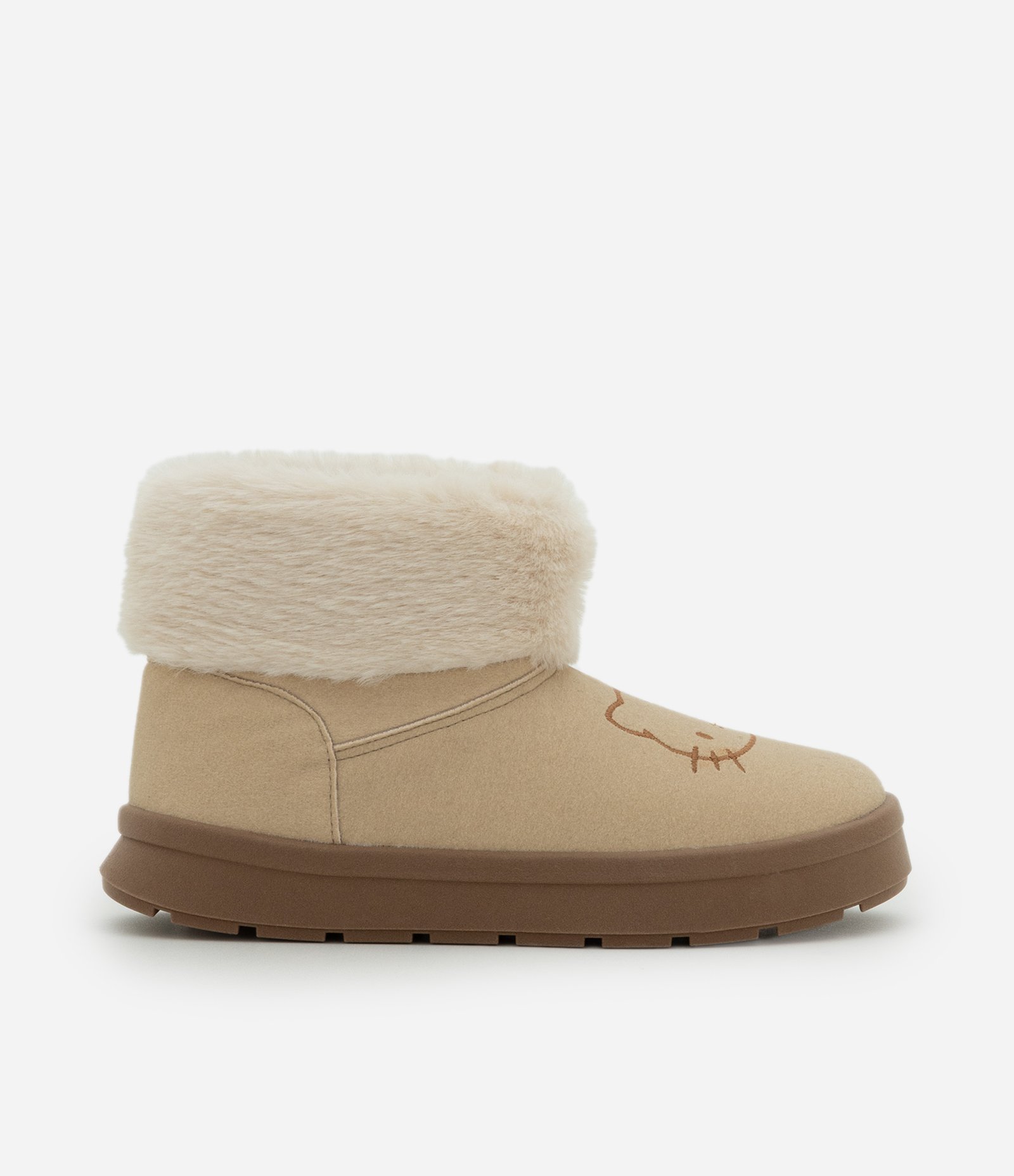 Bota Infantil com Bordado Hello Kitty – Tam 29 a 36 Bege 5