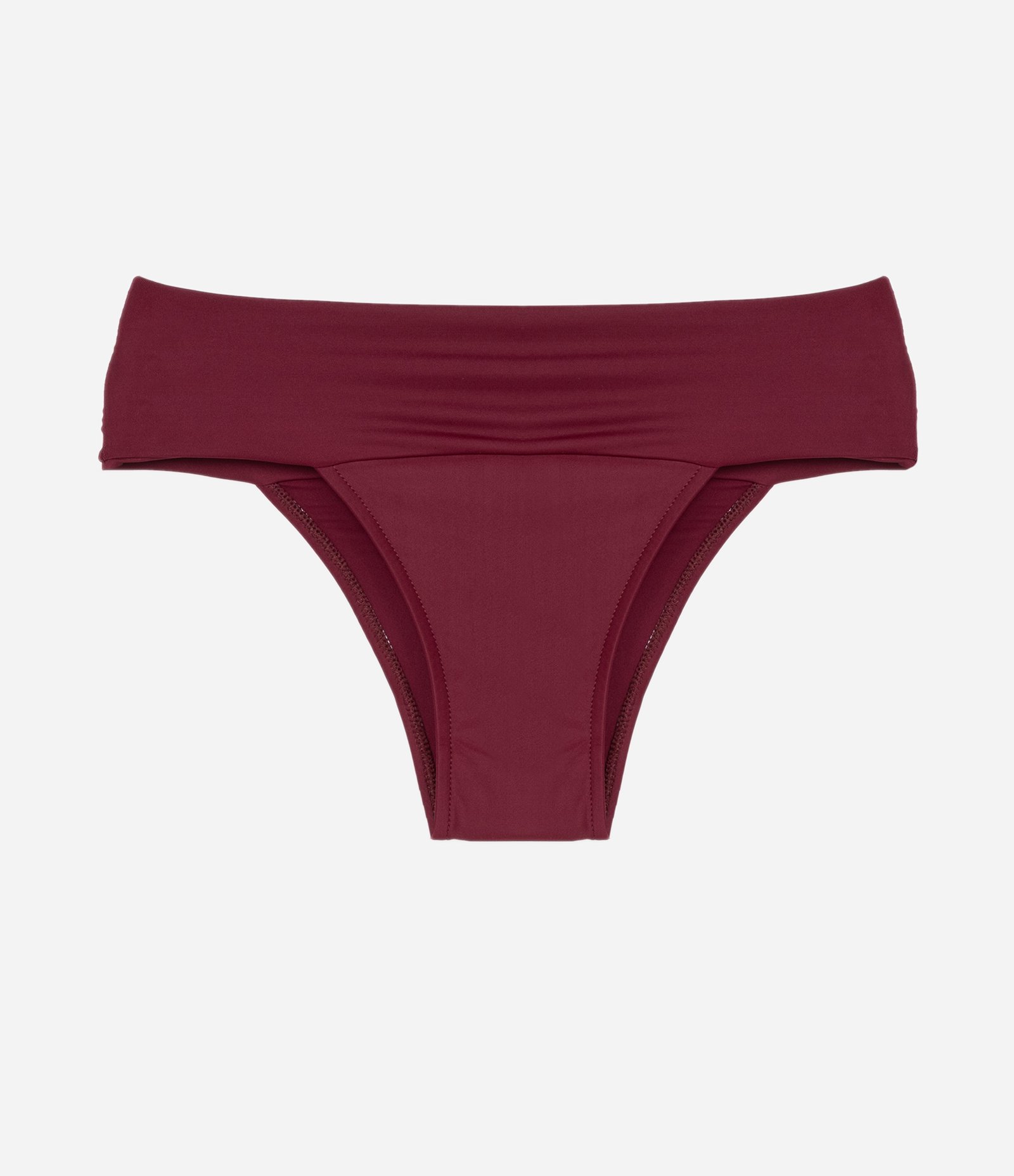 Biquini Calcinha em Microfibra com Pala Larga Vermelho 1