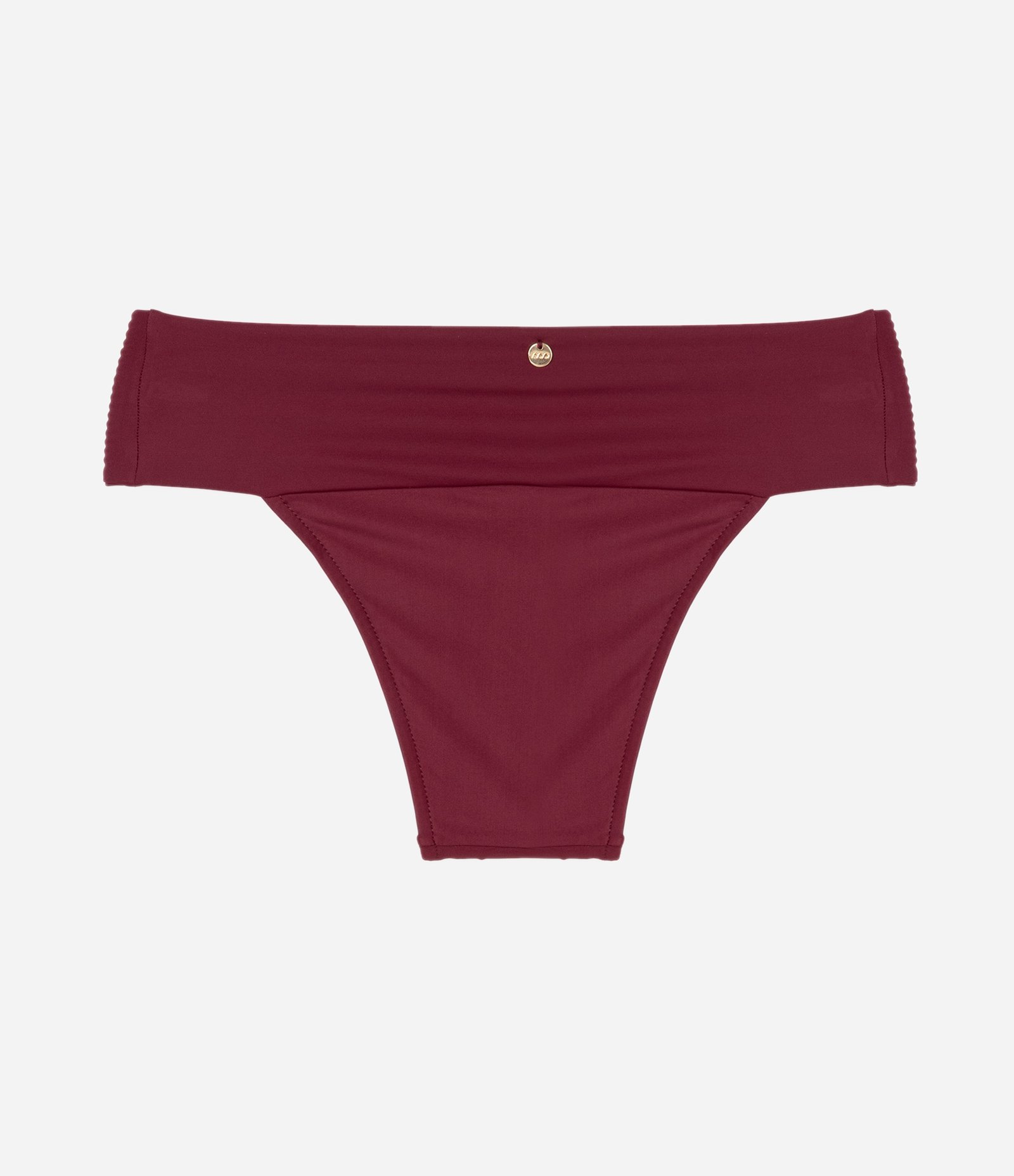 Biquini Calcinha em Microfibra com Pala Larga Vermelho 2