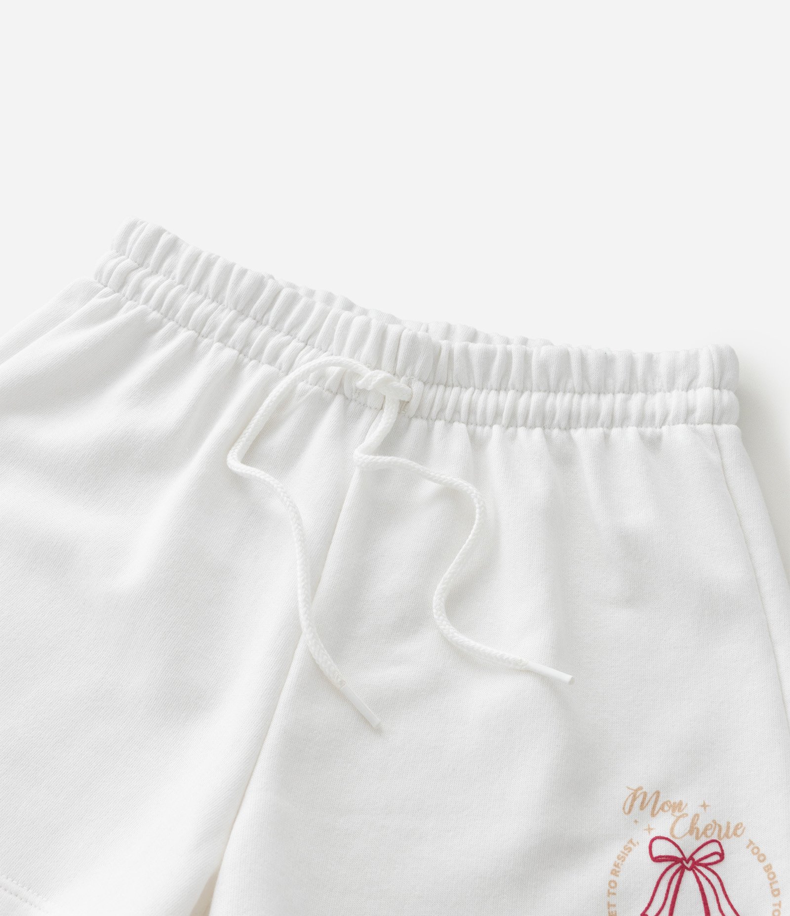 Short Infantil em Moletom com Estampa Cerejinha - Tam 5 a 14 Anos Branco 5