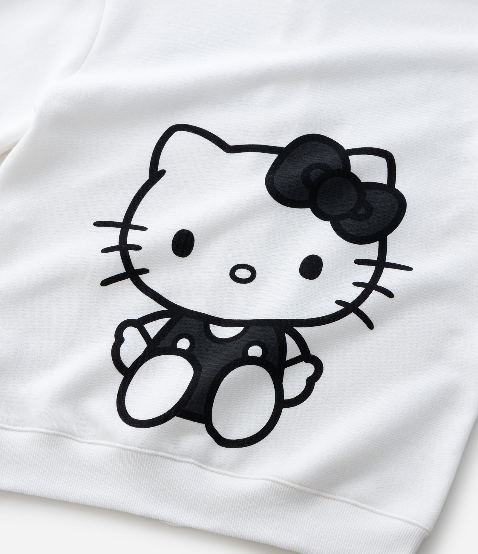 Jaqueta Infantil em Moletom com Estampa Hello Kitty – Tam 7 a 14 Anos Off White 7