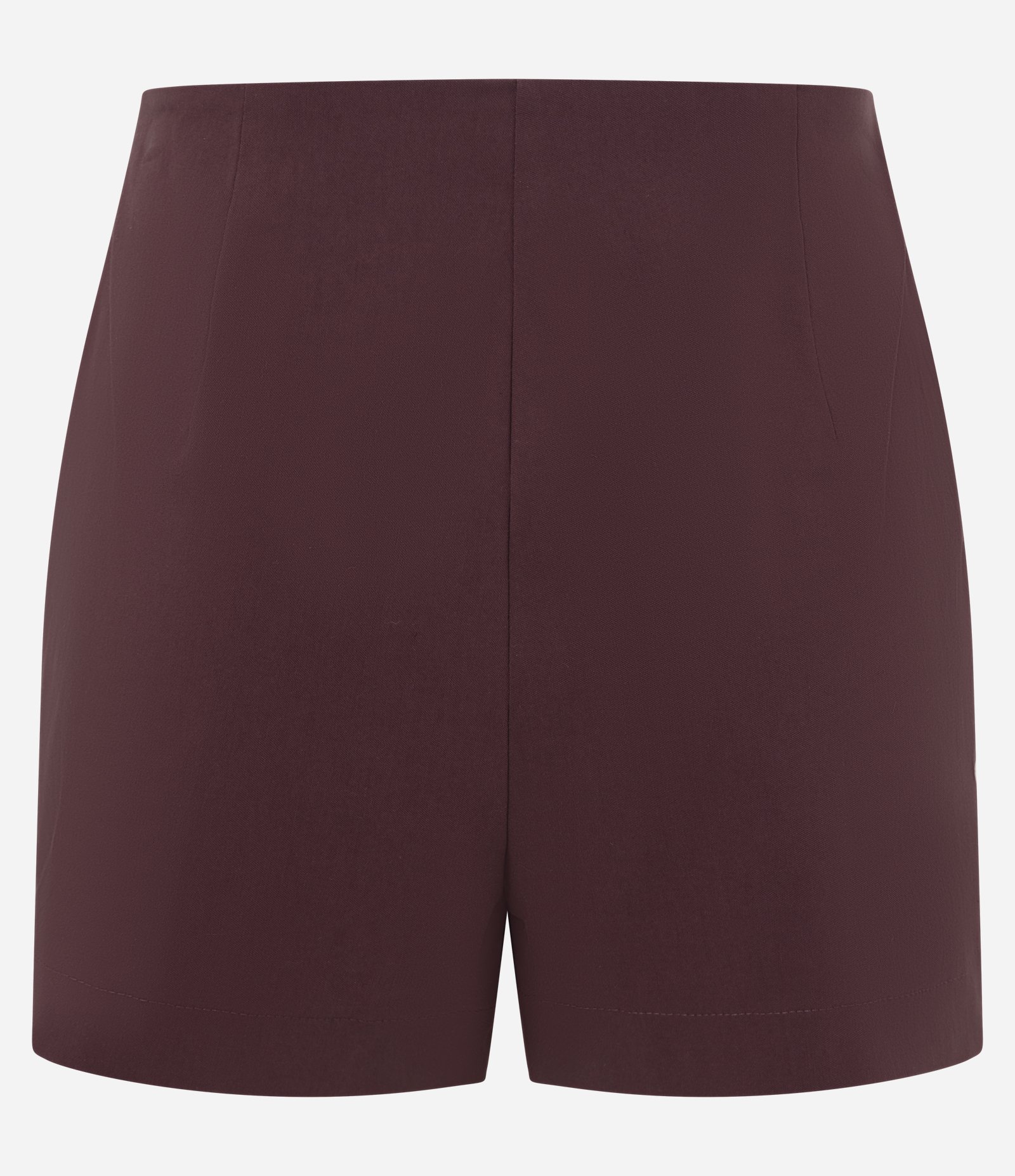 Short Curto em Bengaline com Zíper na Lateral Bordo 6