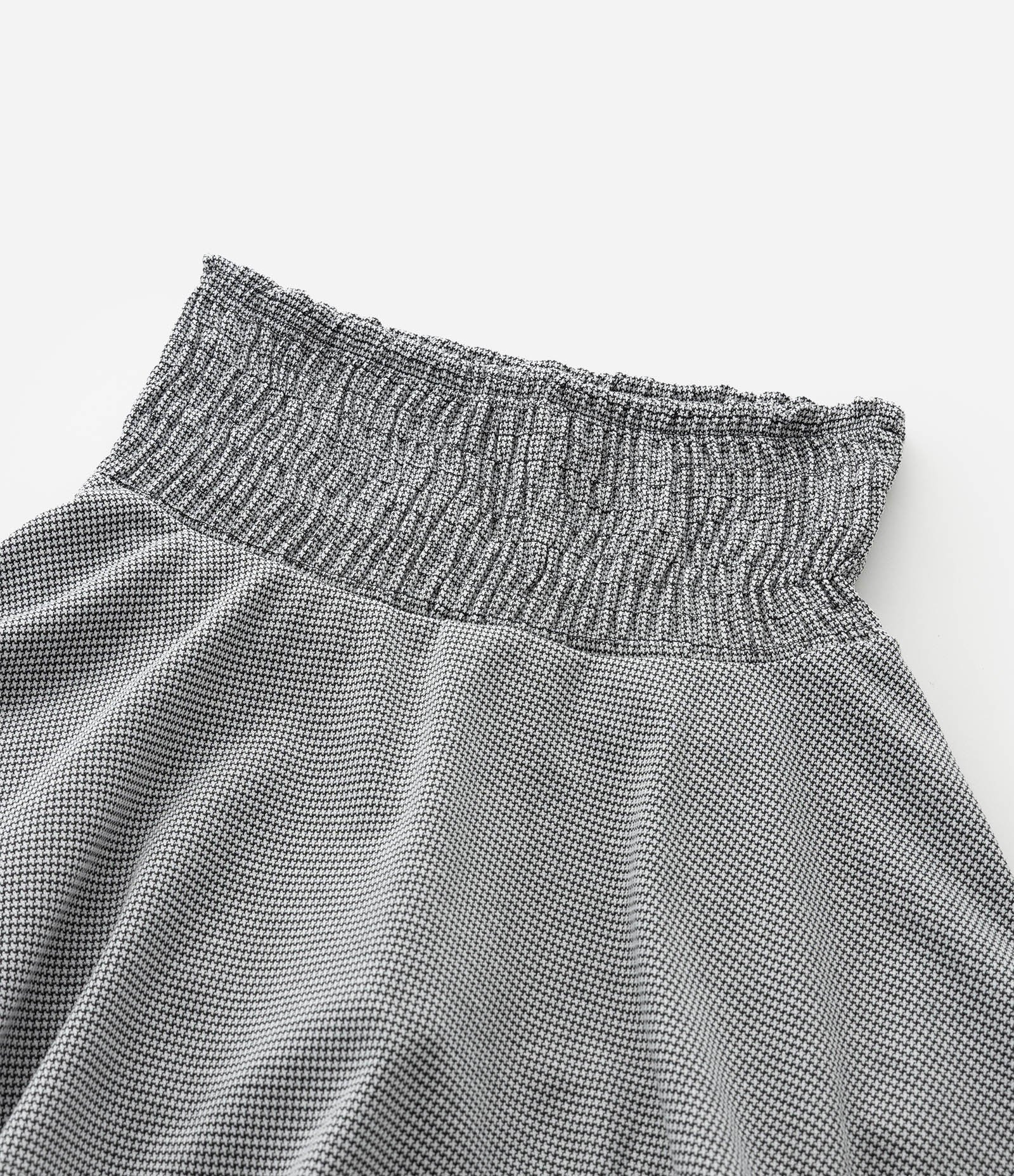 Saia Infantil com Mini Xadrez e Short Interno – Tam 5 a 14 Anos Preto 5