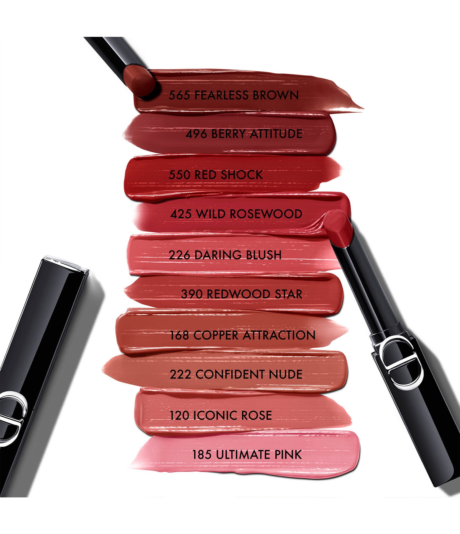 Batom Rouge On Stage Shine Dior 496 Berry Attitude 4