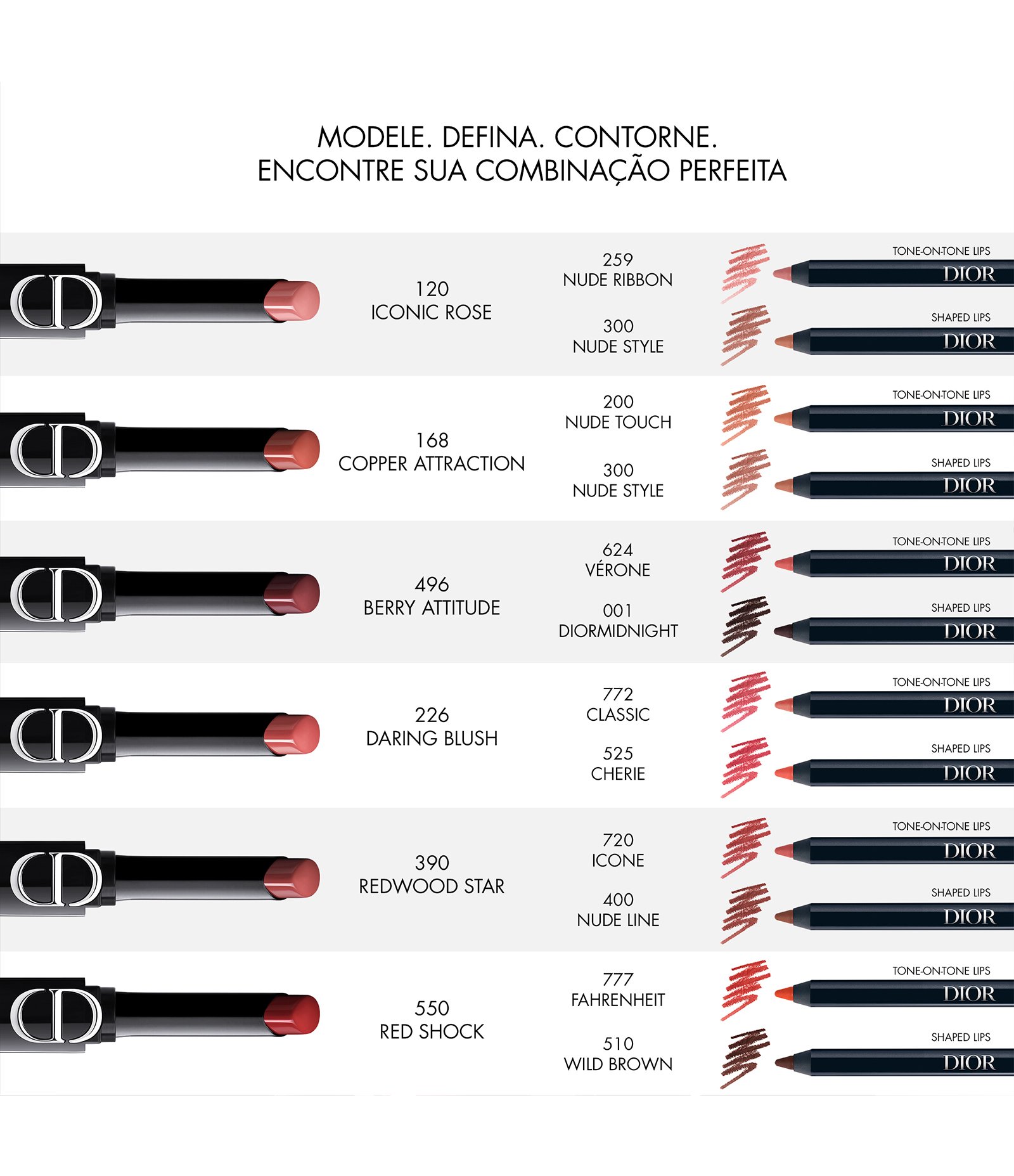 Batom Rouge On Stage Shine Dior 496 Berry Attitude 6