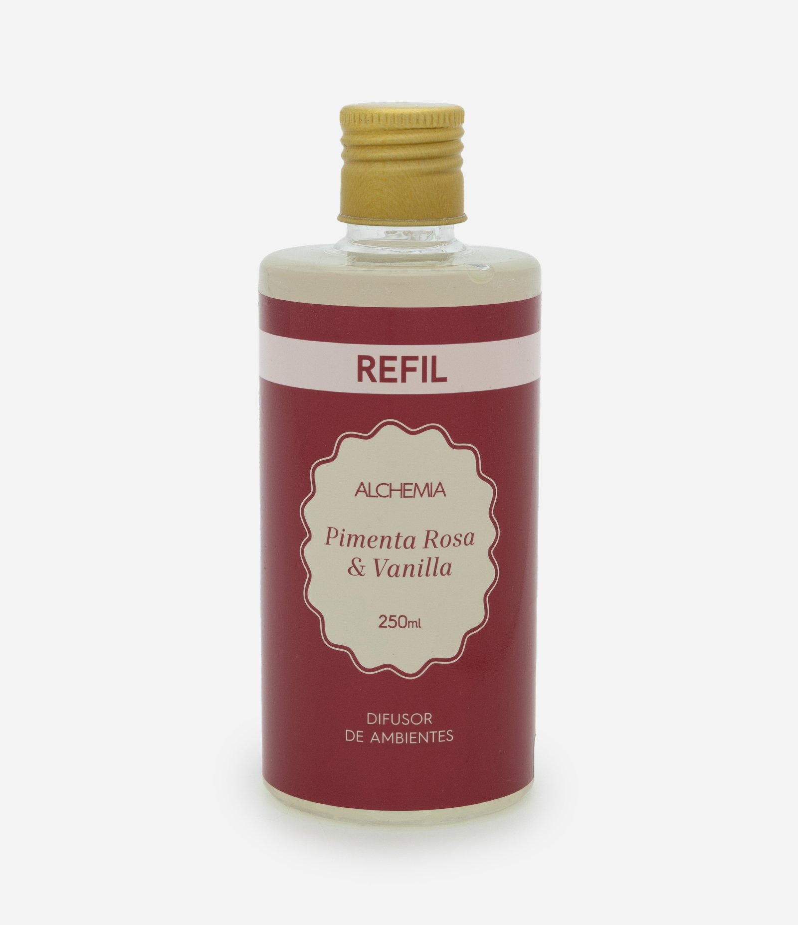 Refil Difusor de Ambientes Pimenta Rosa Vanilla Alchemia 250ml 1
