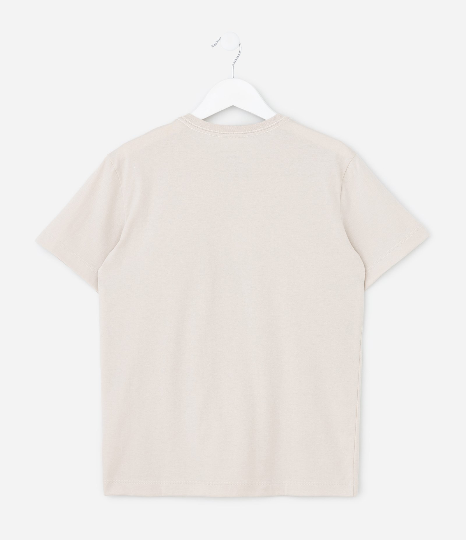 Camiseta Infantil com Estampa de Montanha – Tam 5 a 14 Anos Off White 2