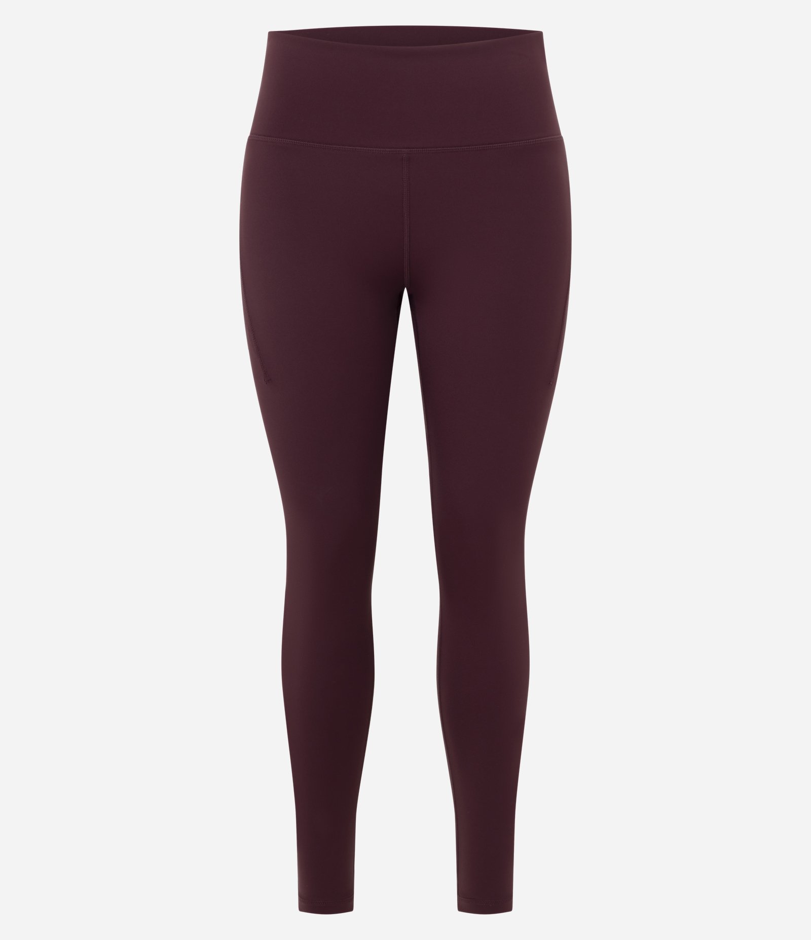 Calca Legging Esportiva em Microfibra com Bolsos Vinho 1