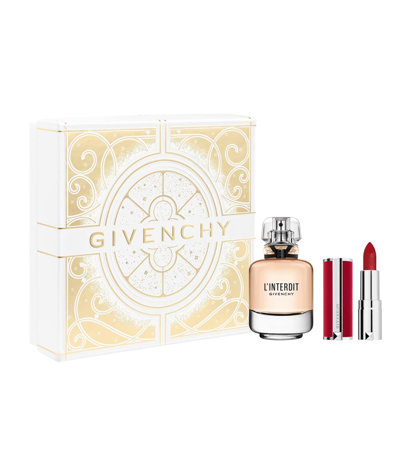 Kit L'Interdit 80ml + Batom Deep Velvet N37 KIT 1