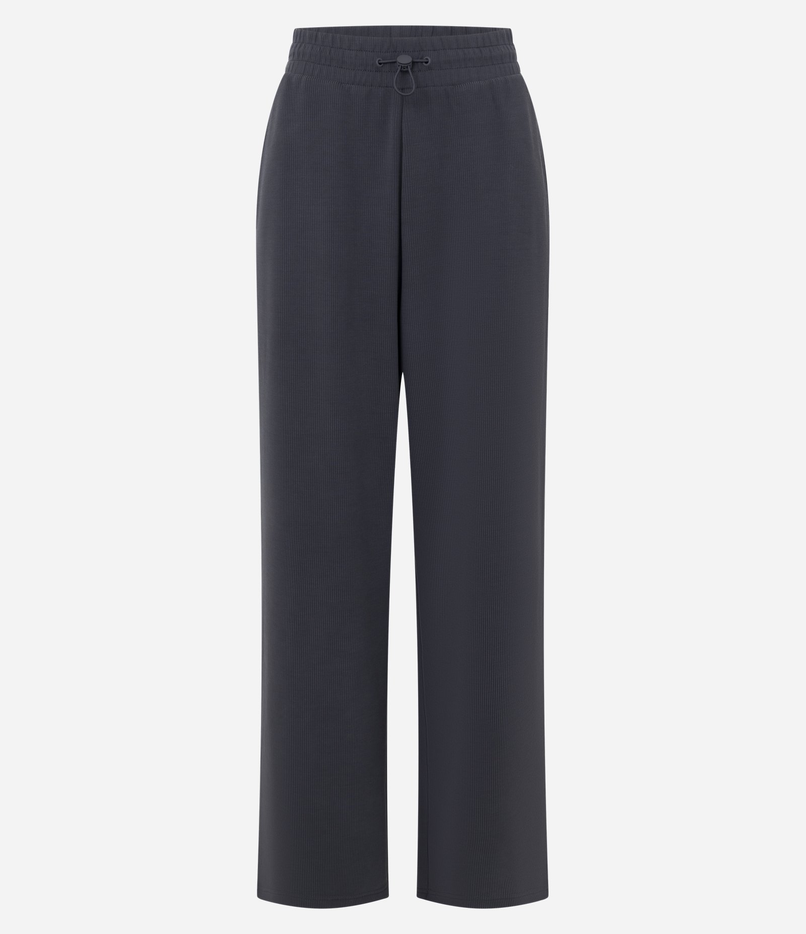 Calça Esportiva Reta Texturizada com Ajuste no Cós Cinza 5
