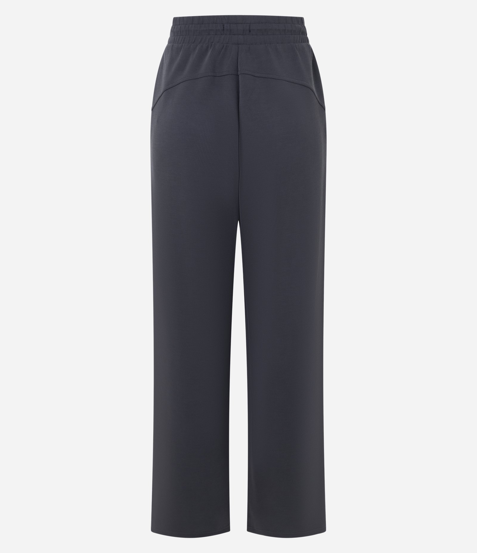 Calça Esportiva Reta Texturizada com Ajuste no Cós Cinza 7