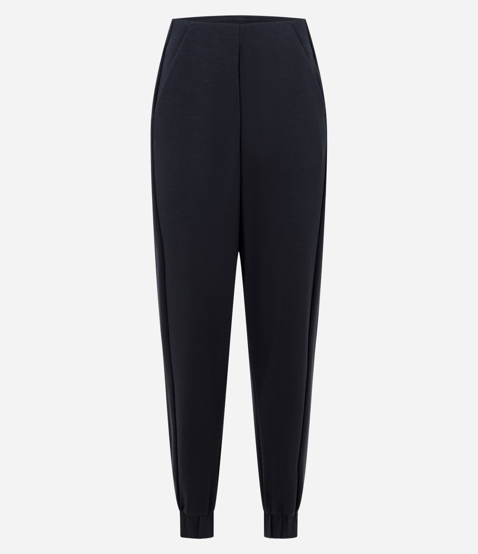 Calça Esportiva Jogger em Modal com Recorte Preto 5