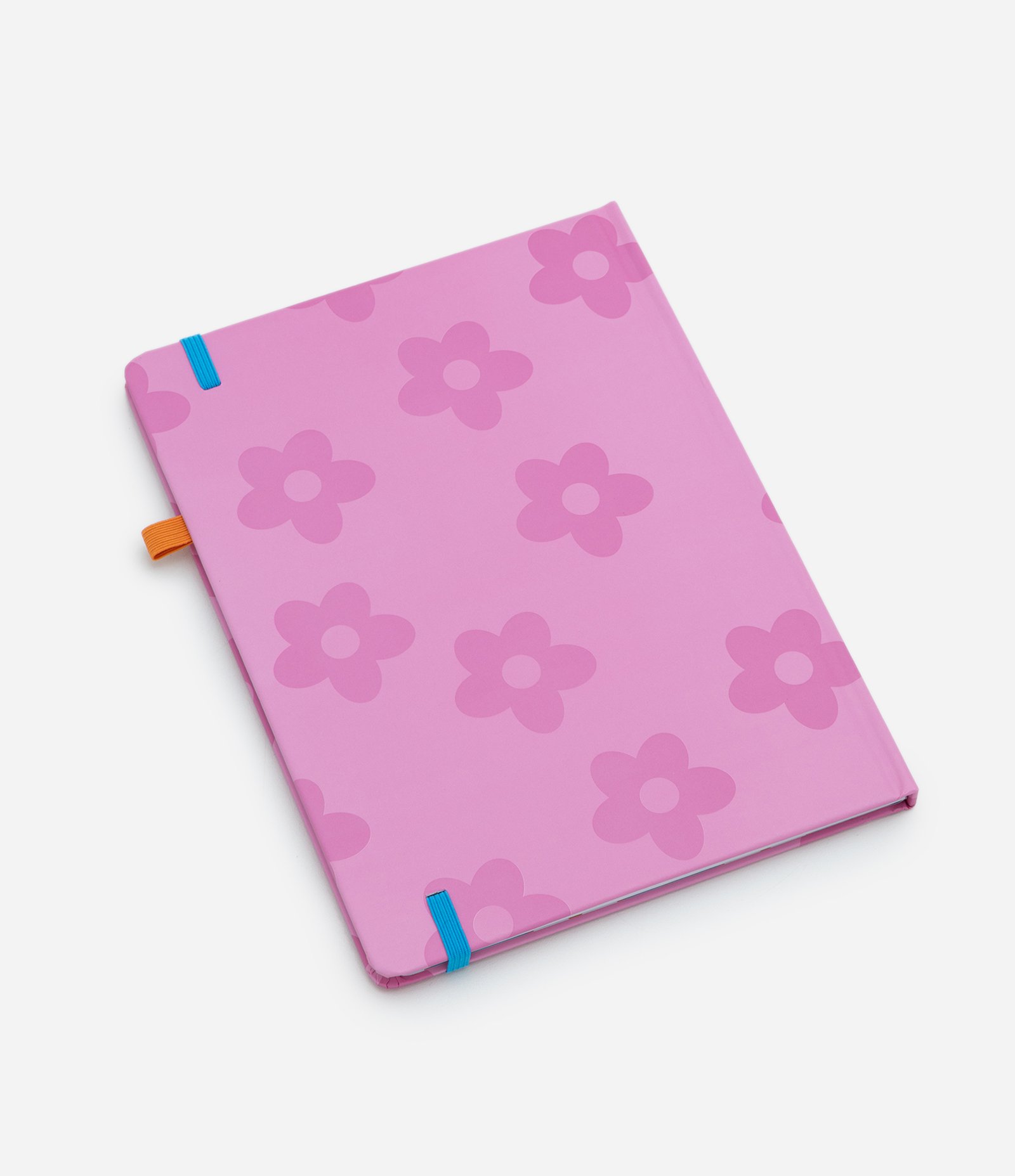 Planner com Estampa Floral e Interior Ilustrado Rosa 2