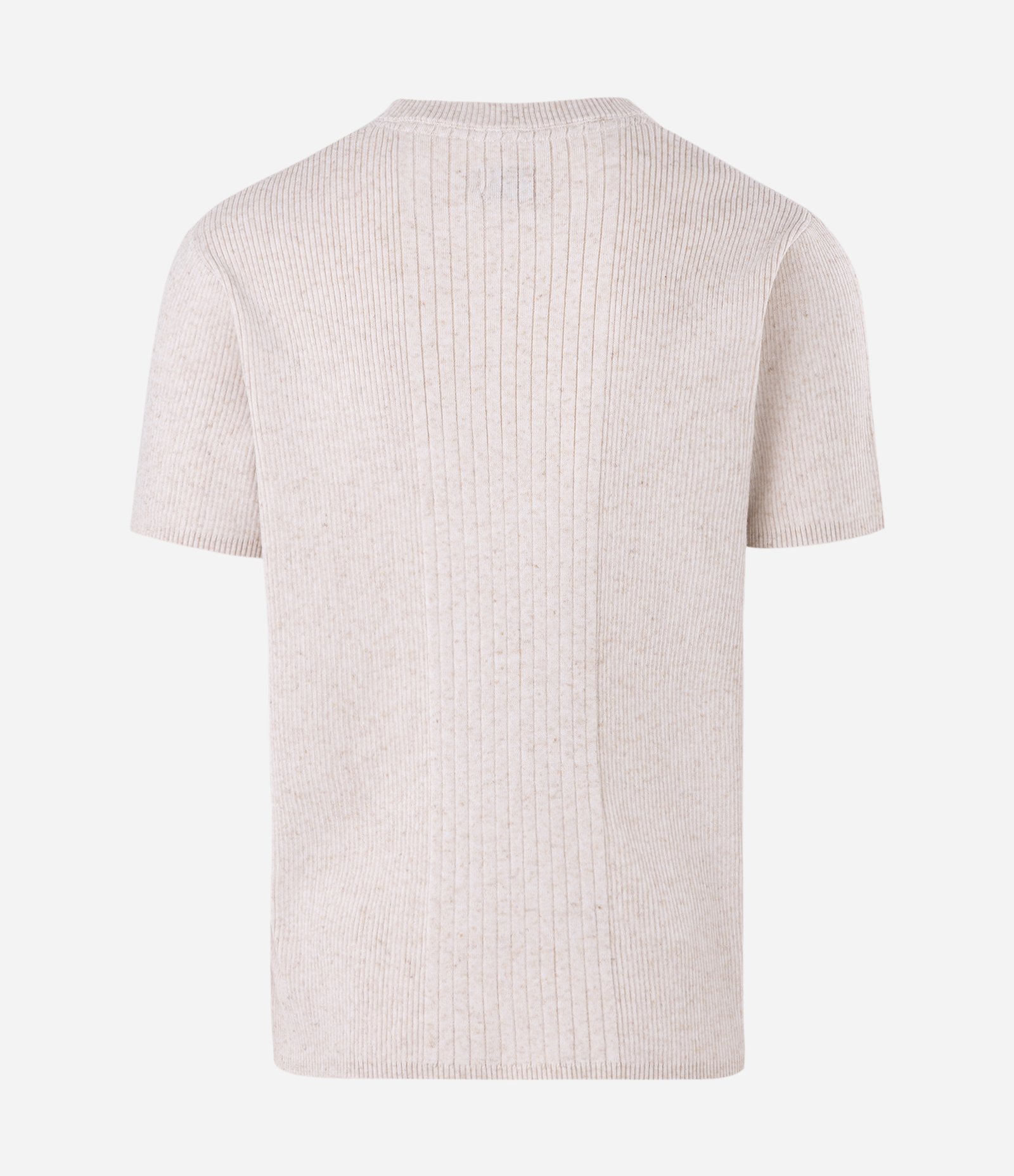 Camiseta Manga Curta Texturizada Canelada Off White 5