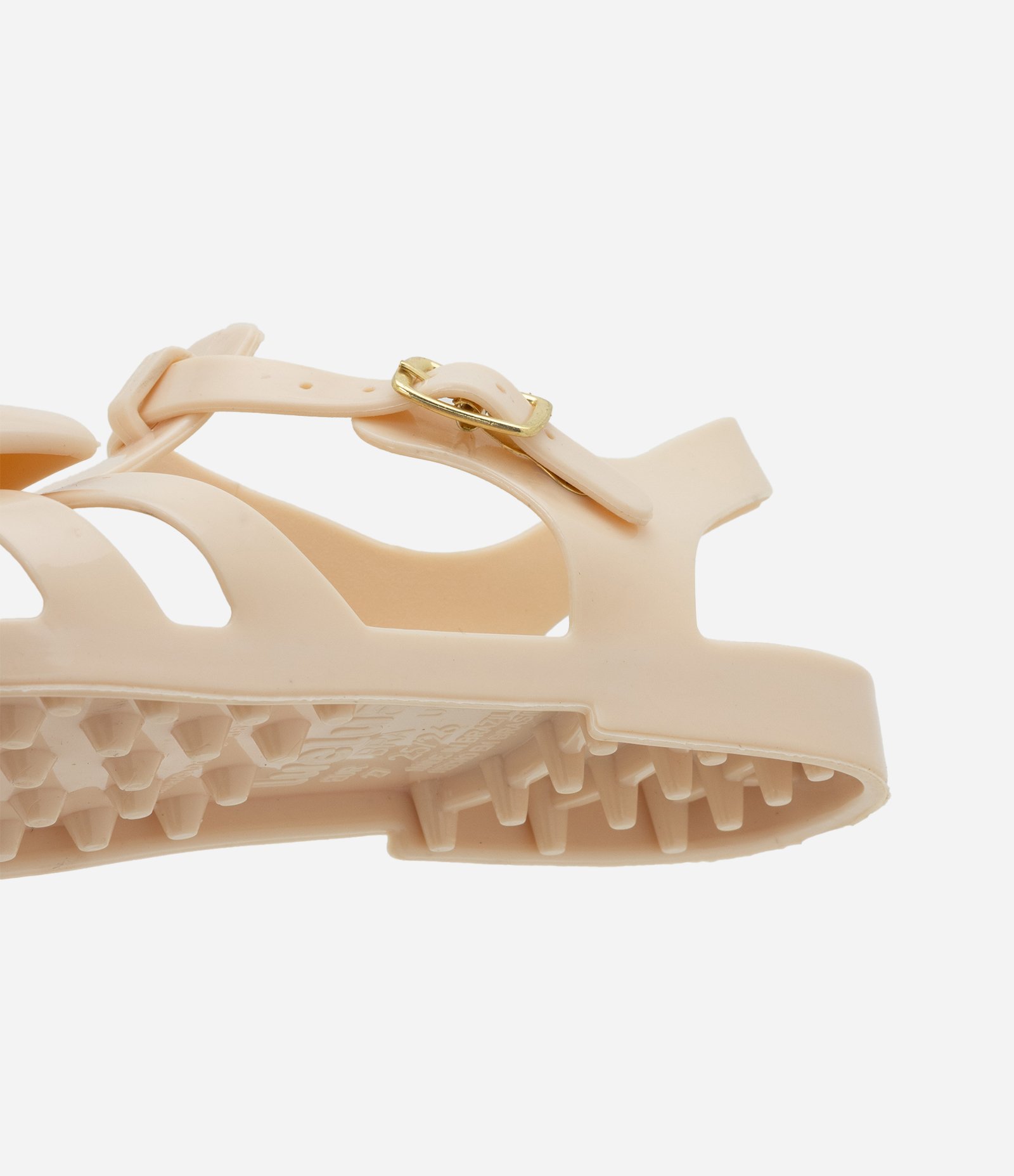 Sandália Infantil com Laço Frontal – Tam 19 a 26 Off White 3