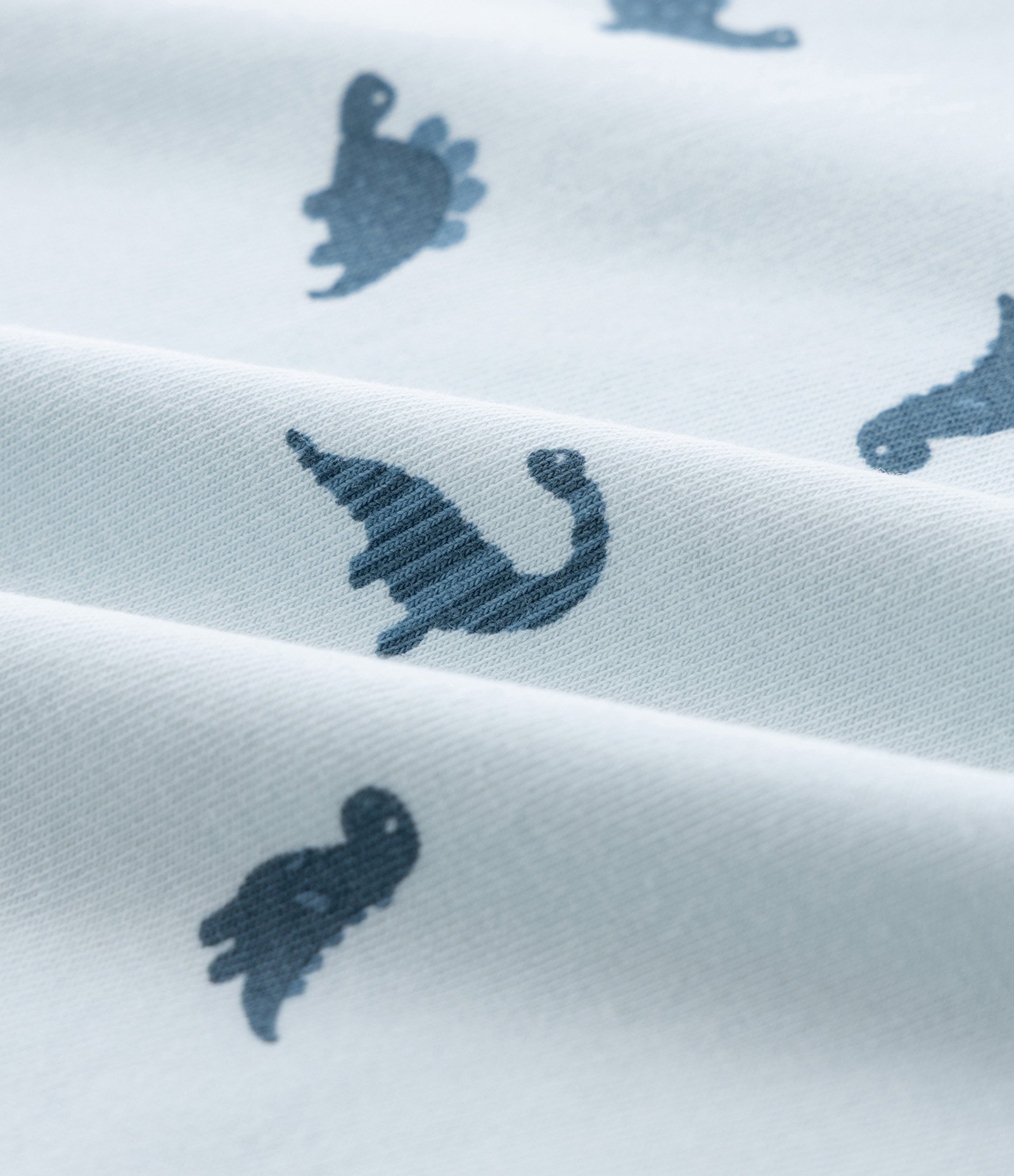 Body Bebê com Estampa Dinossauros e Lettering – Tam 0 a 24 Meses Azul Claro 3