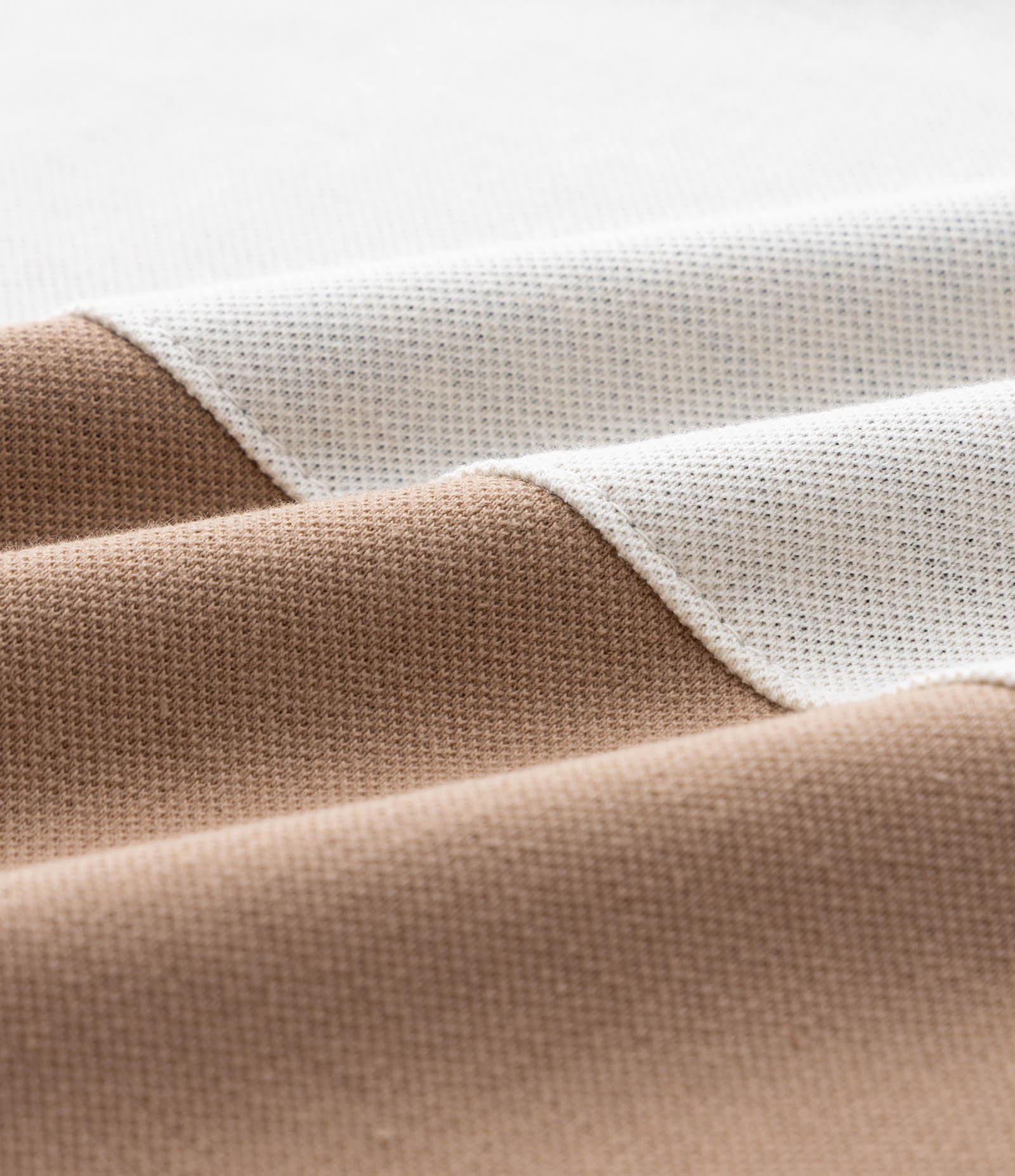 Camiseta Infantil em Piquet com Recortes Texturizados – Tam 5 a 10 Anos Azul Marinho/Bege 3