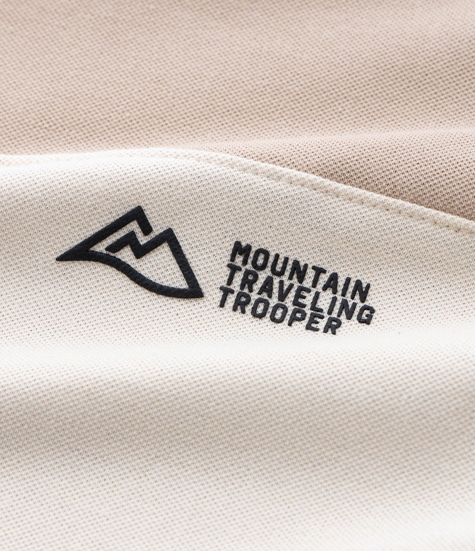 Camiseta Infantil em Piquet com Recortes Texturizados – Tam 5 a 10 Anos Bege/Preto 5