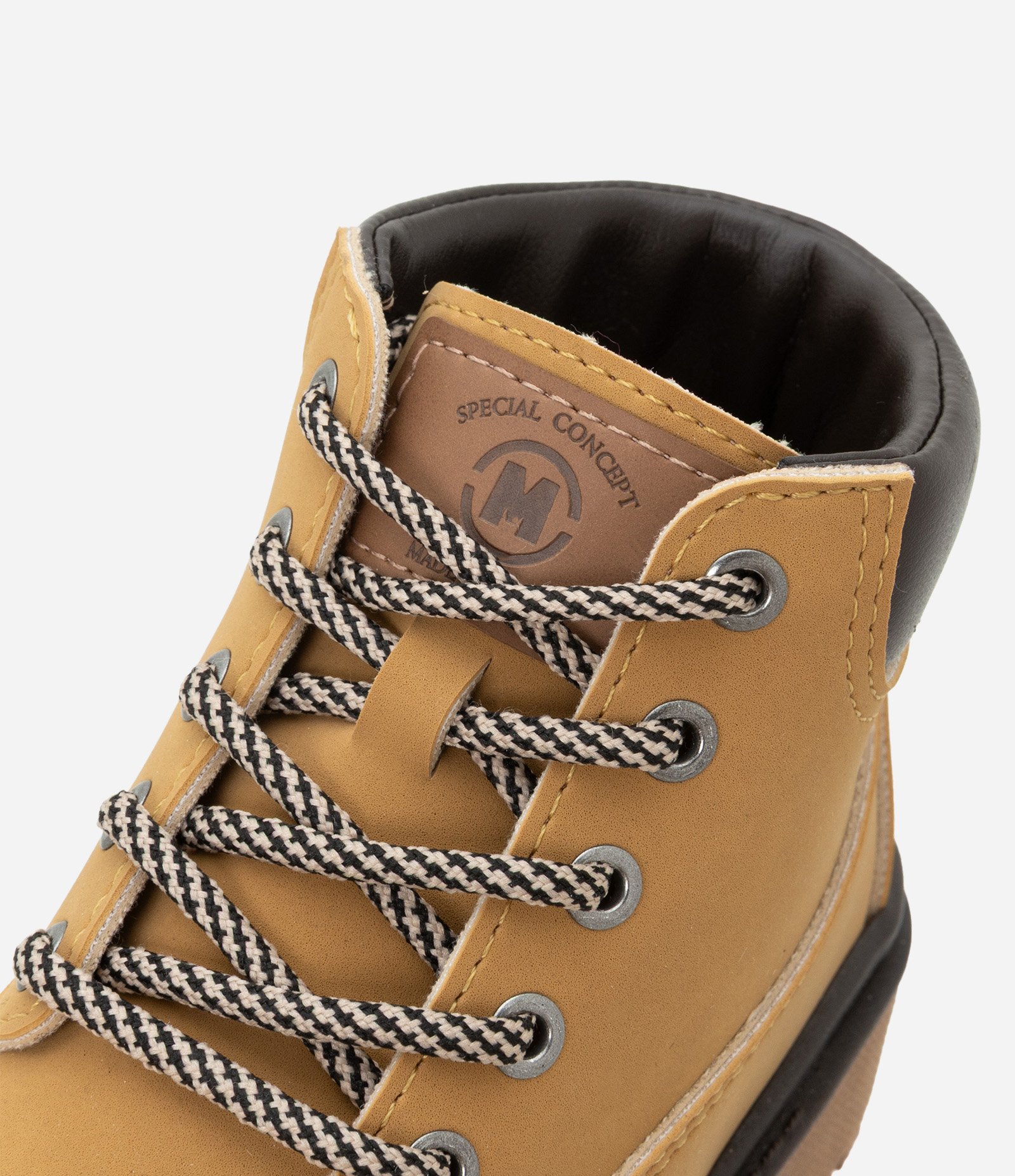 Bota Infantil Coturno com Atacador e Sola Tratorada – Tam 20 a 26 Caramelo 4