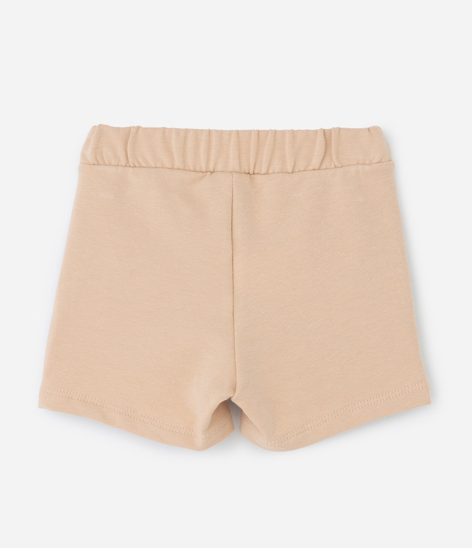 Conjunto Infantil com Camiseta Interativa e Bermuda – Tam 0 a 18 Meses Bege 6