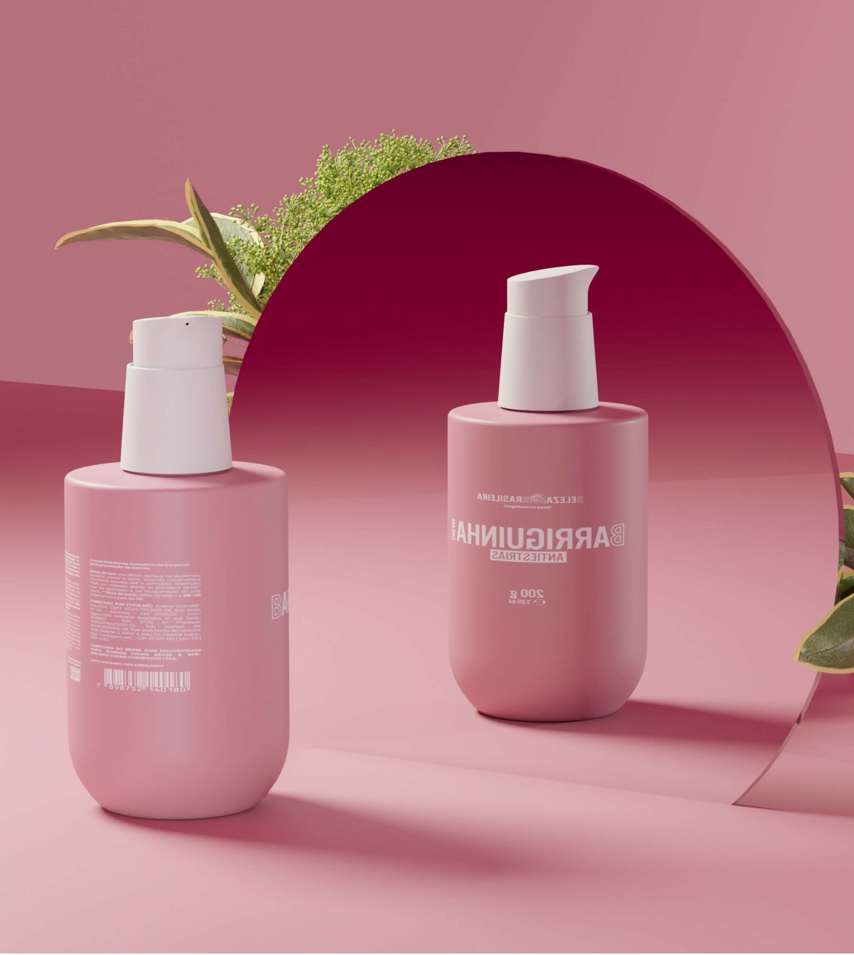 Desodorante Corporal Barriguinha Antiestrias Beleza Brasileira 200g 3