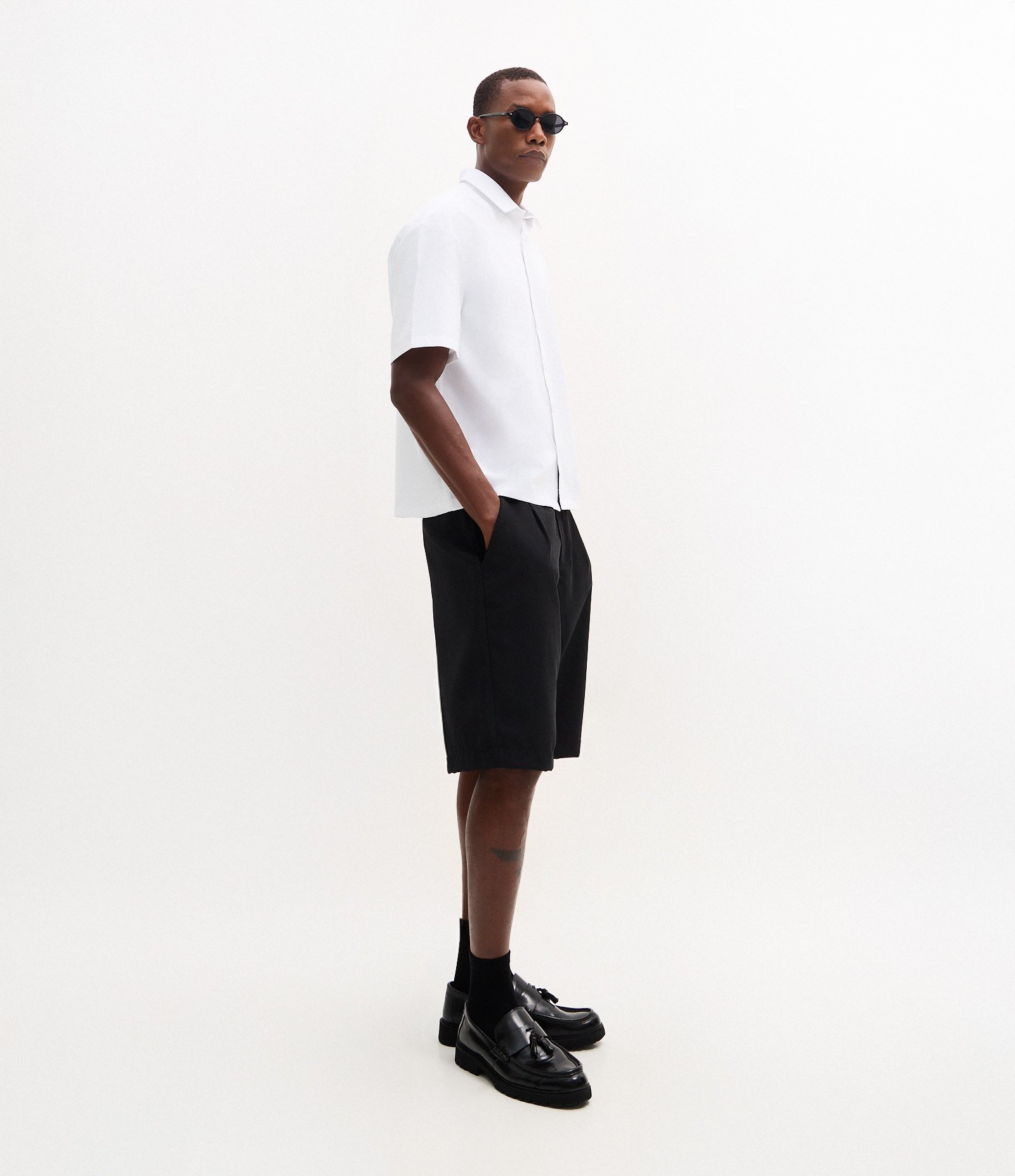 Camisa Boxy em Oxford Branco 2
