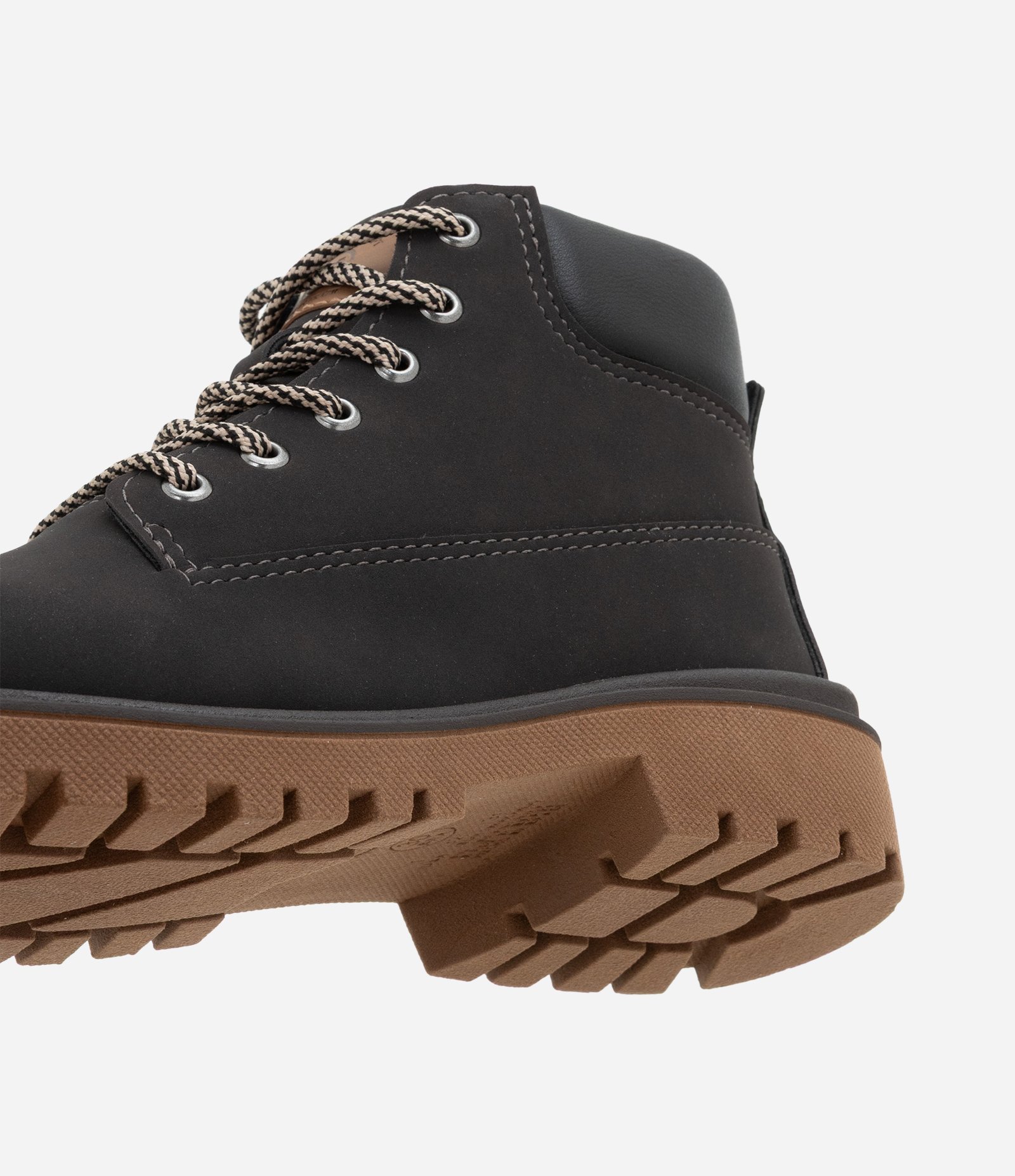 Bota Infantil Coturno com Cadarço Bicolor – Tam 27 a 35 Marrom Escuro 3