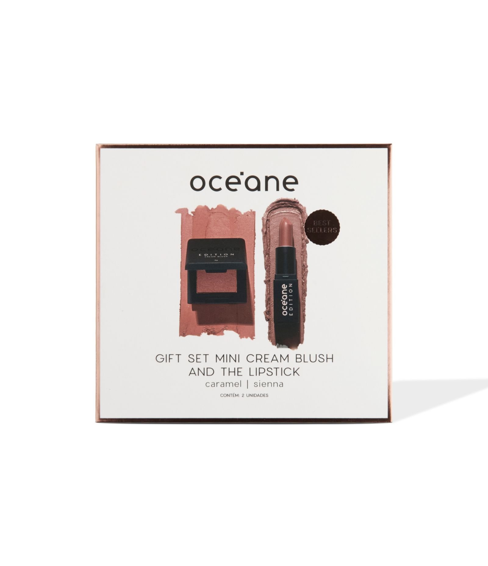 Kit Mini Cream Blush And The Lipstick Oceane U 1