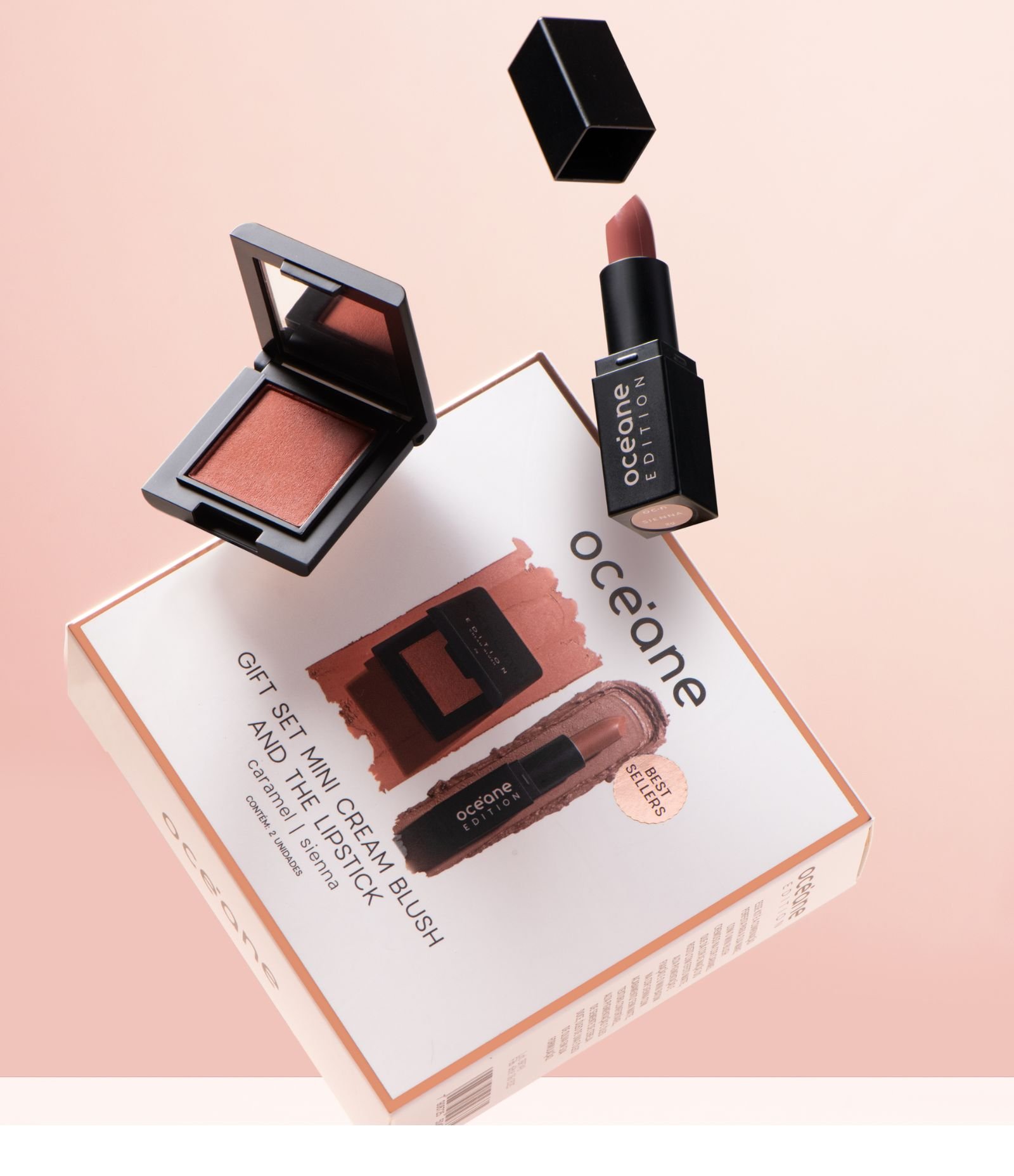 Kit Mini Cream Blush And The Lipstick Oceane U 4