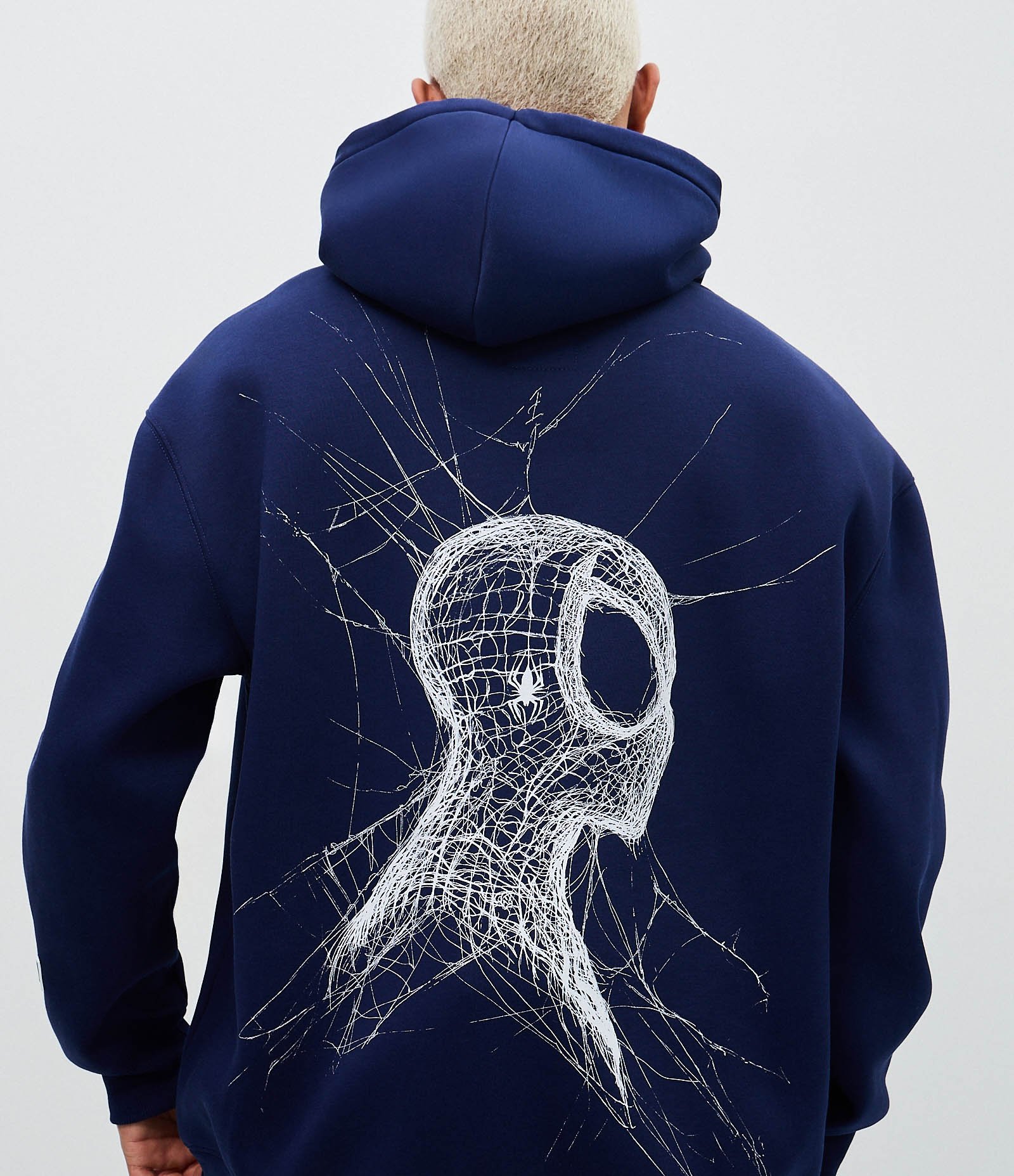 Moletom com Felpa Spiderman Azul 1
