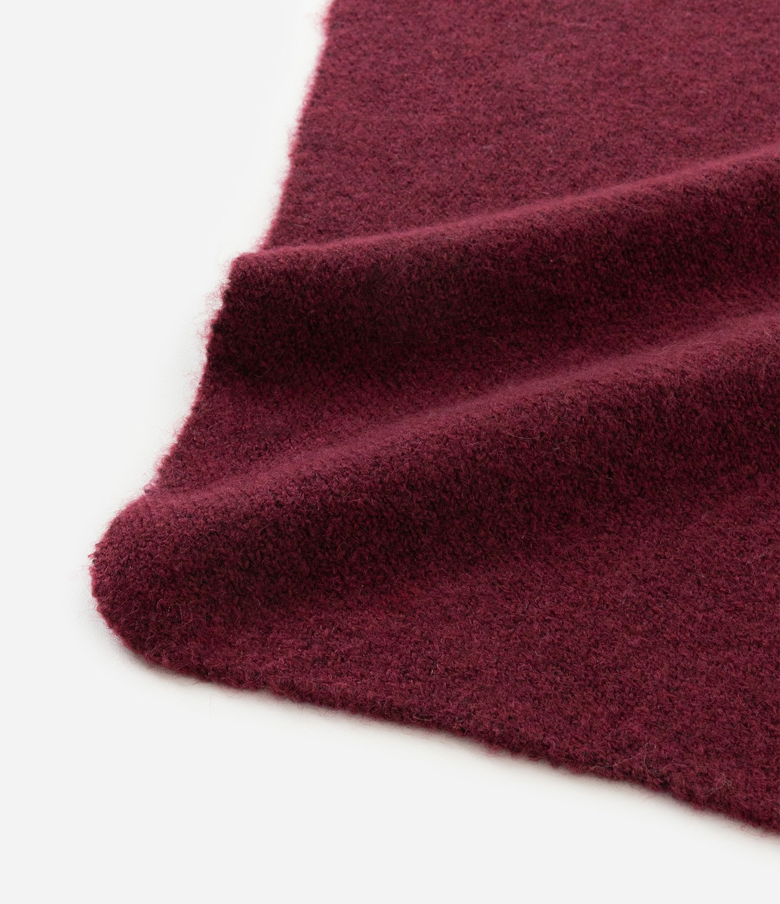 Cachecol Triangular em Tricô Vermelho 3