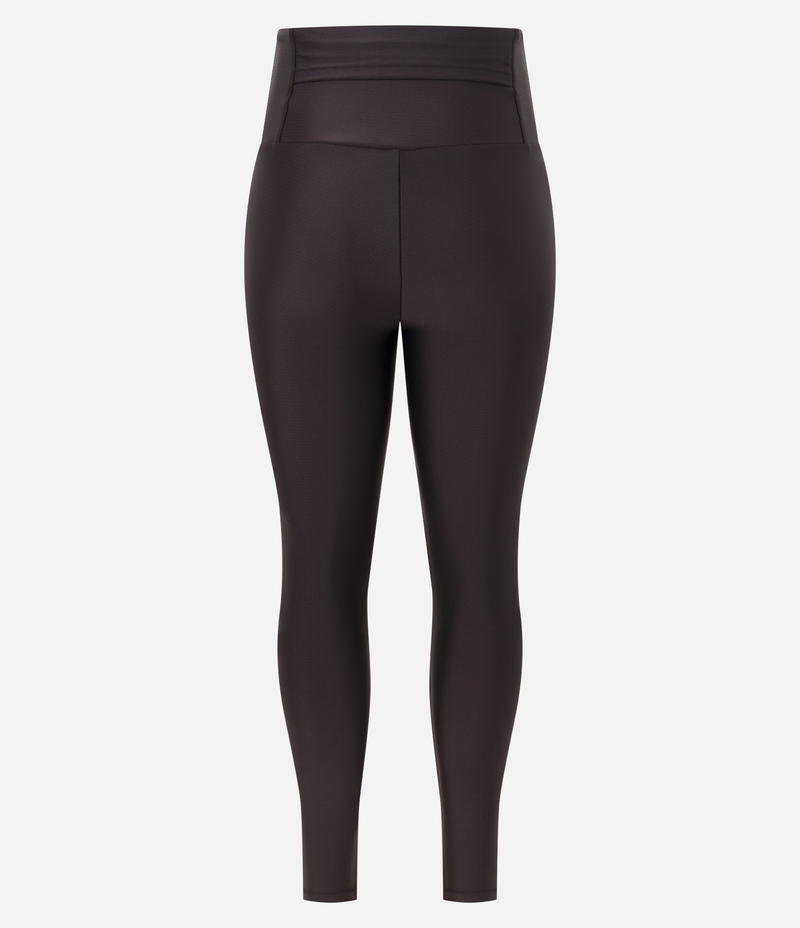 Calça Legging Esportiva em Microfibra Marrom 7