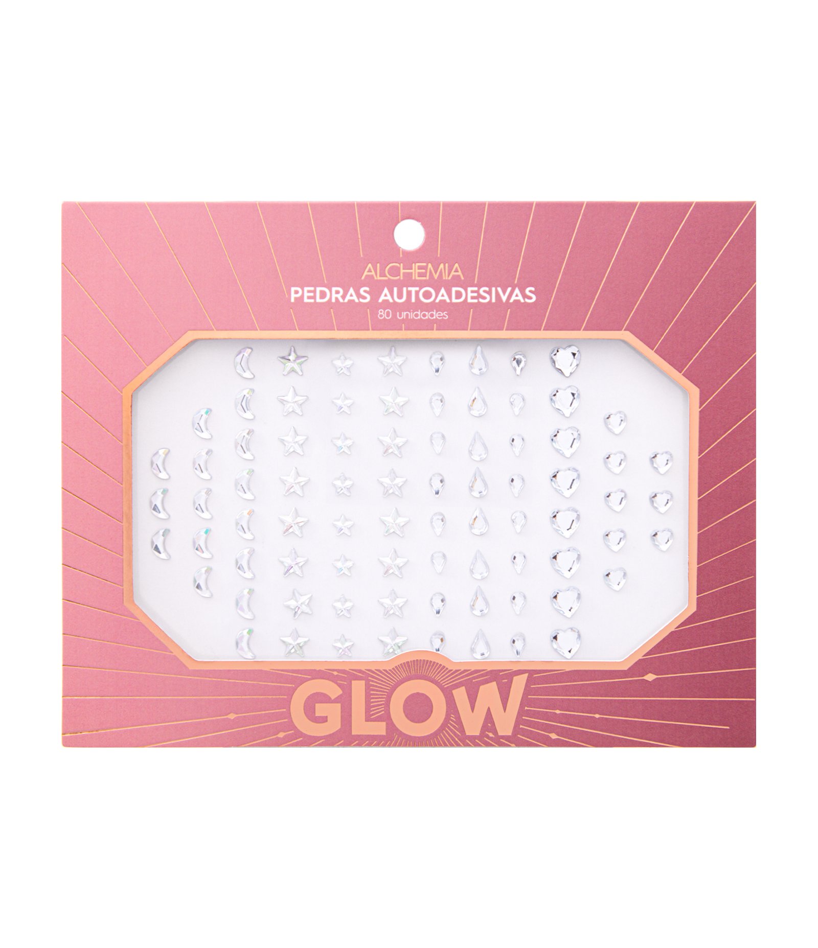Pedras Autoadesivas Alchemia Glow Multicores 1